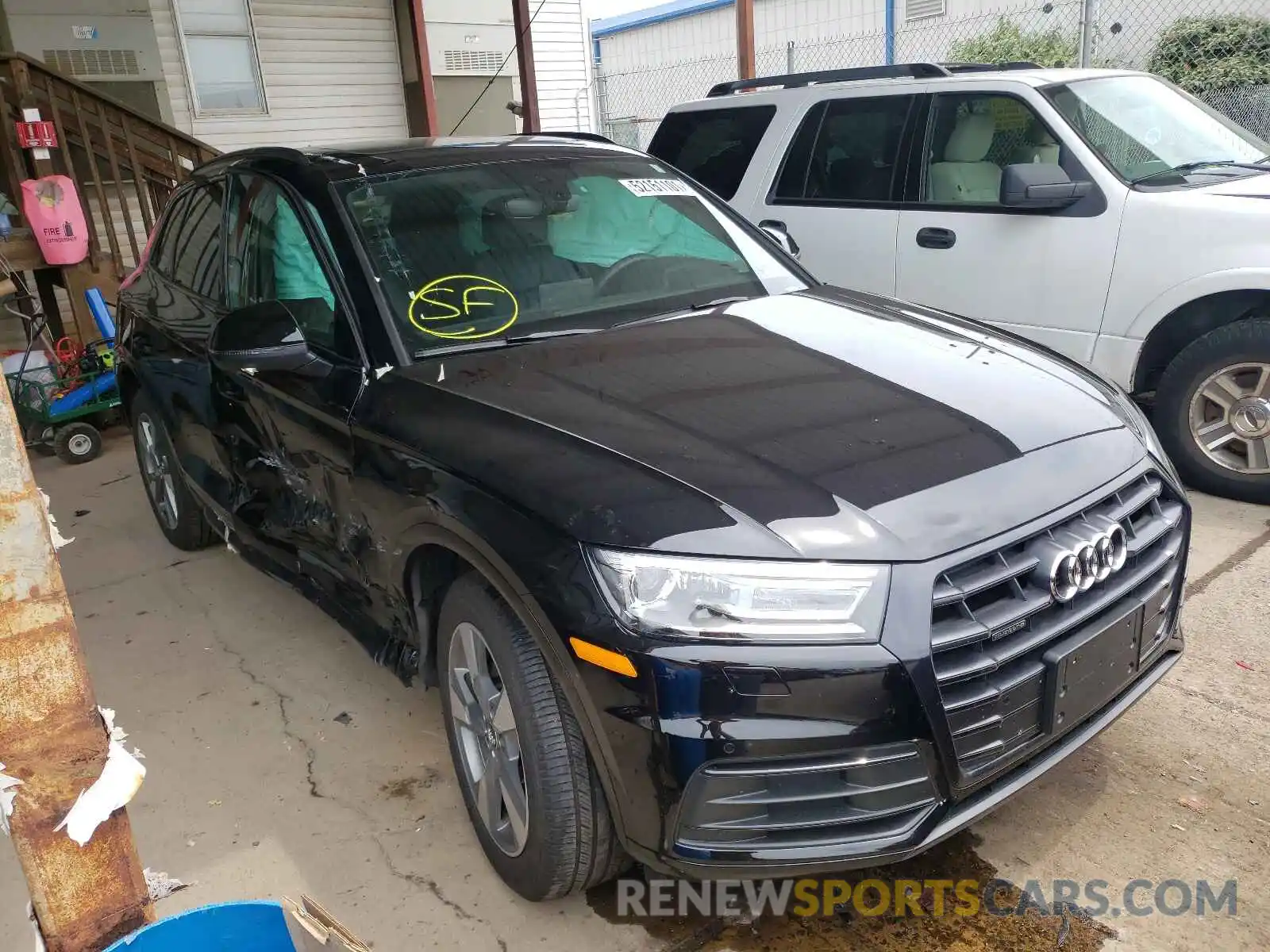 1 Photograph of a damaged car WA1ANAFY7L2103881 AUDI Q5 2020