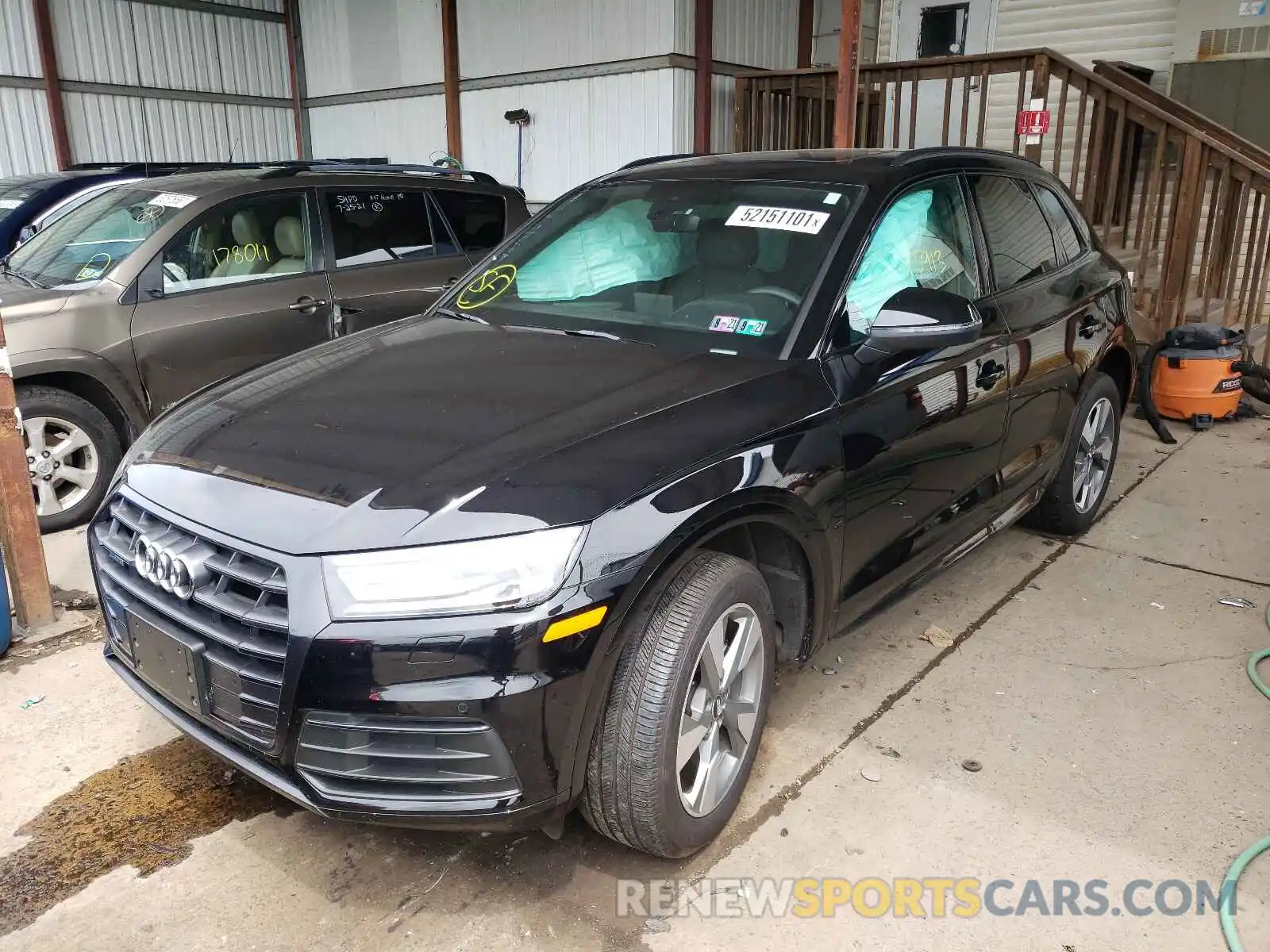 2 Photograph of a damaged car WA1ANAFY7L2103881 AUDI Q5 2020