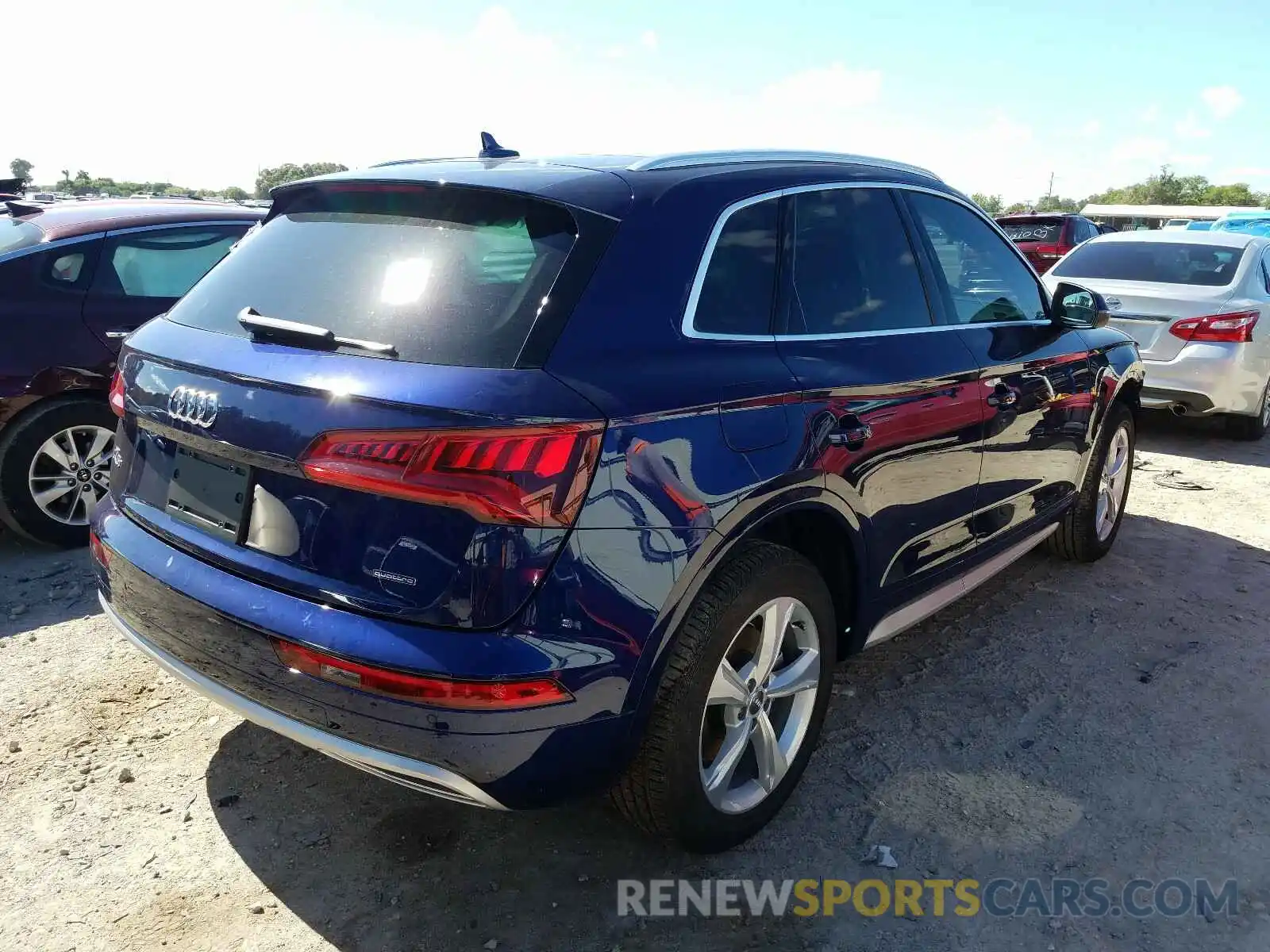 4 Фотография поврежденного автомобиля WA1ANAFY8L2000792 AUDI Q5 2020