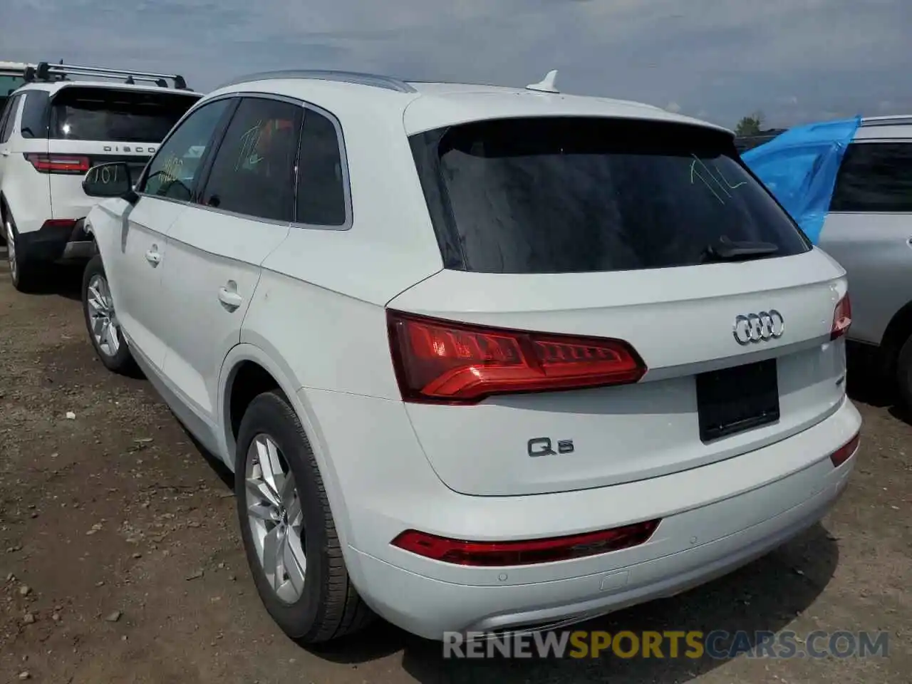 3 Фотография поврежденного автомобиля WA1ANAFY8L2007306 AUDI Q5 2020