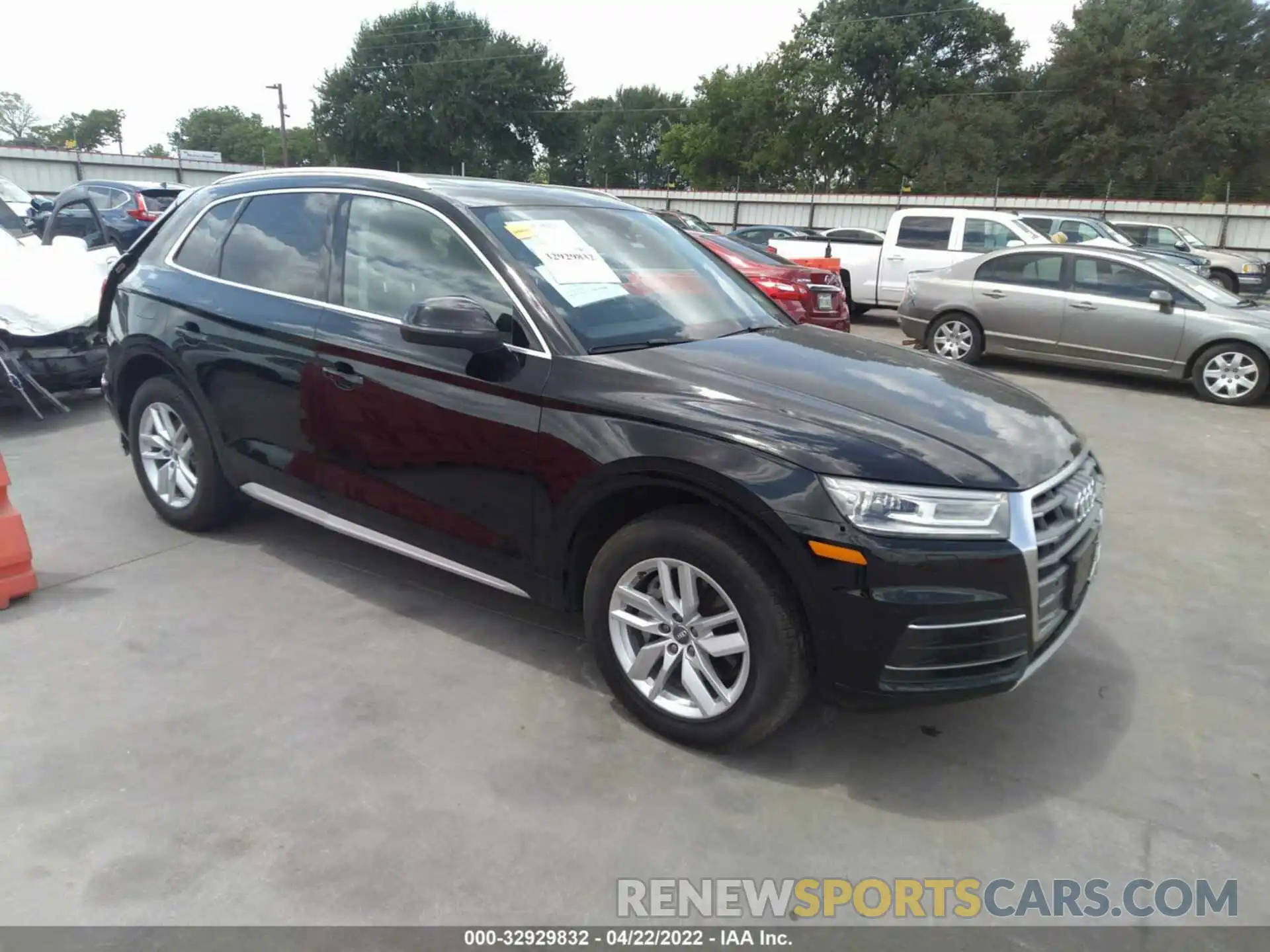 1 Фотография поврежденного автомобиля WA1ANAFY8L2028933 AUDI Q5 2020