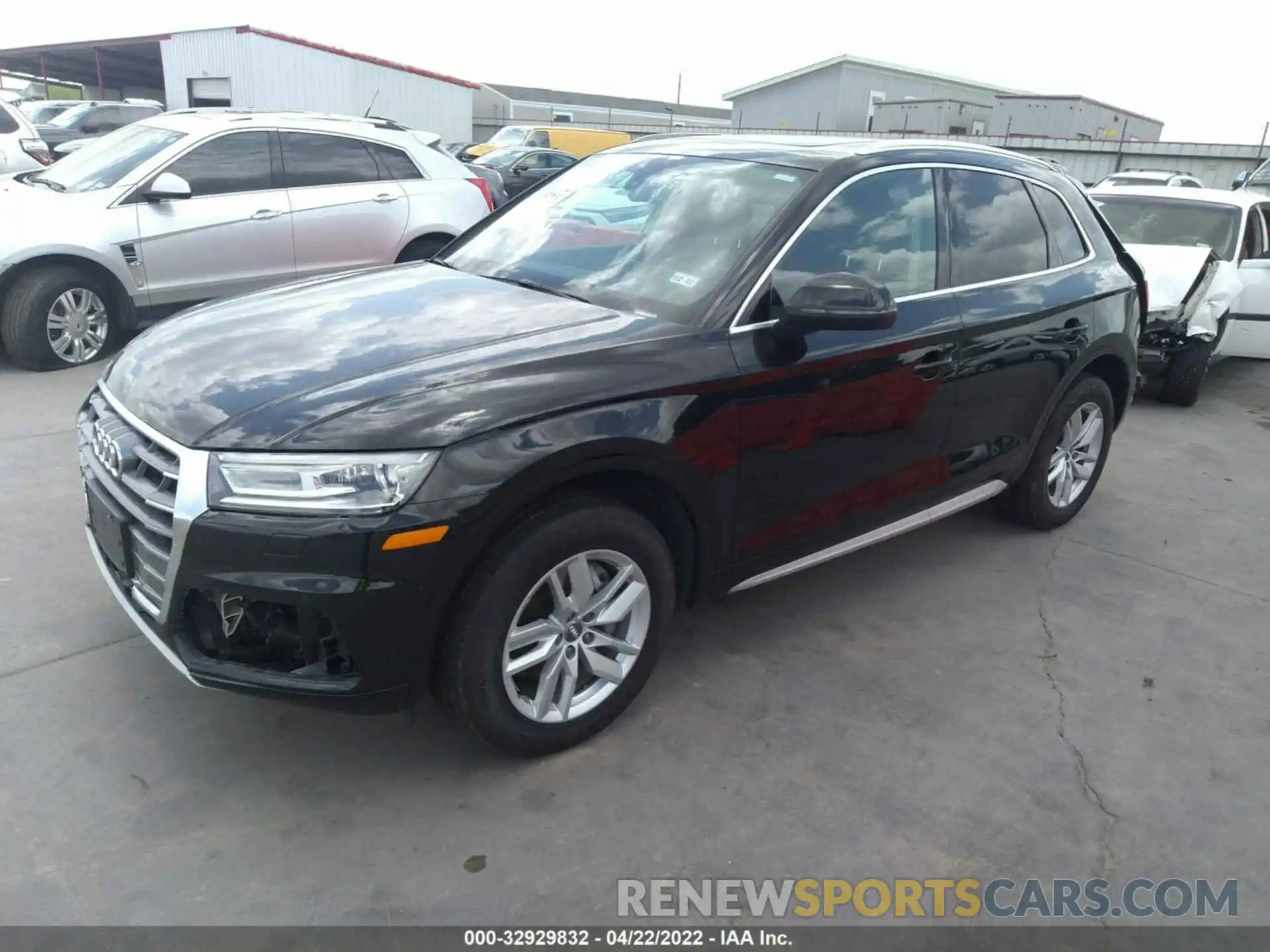 2 Фотография поврежденного автомобиля WA1ANAFY8L2028933 AUDI Q5 2020