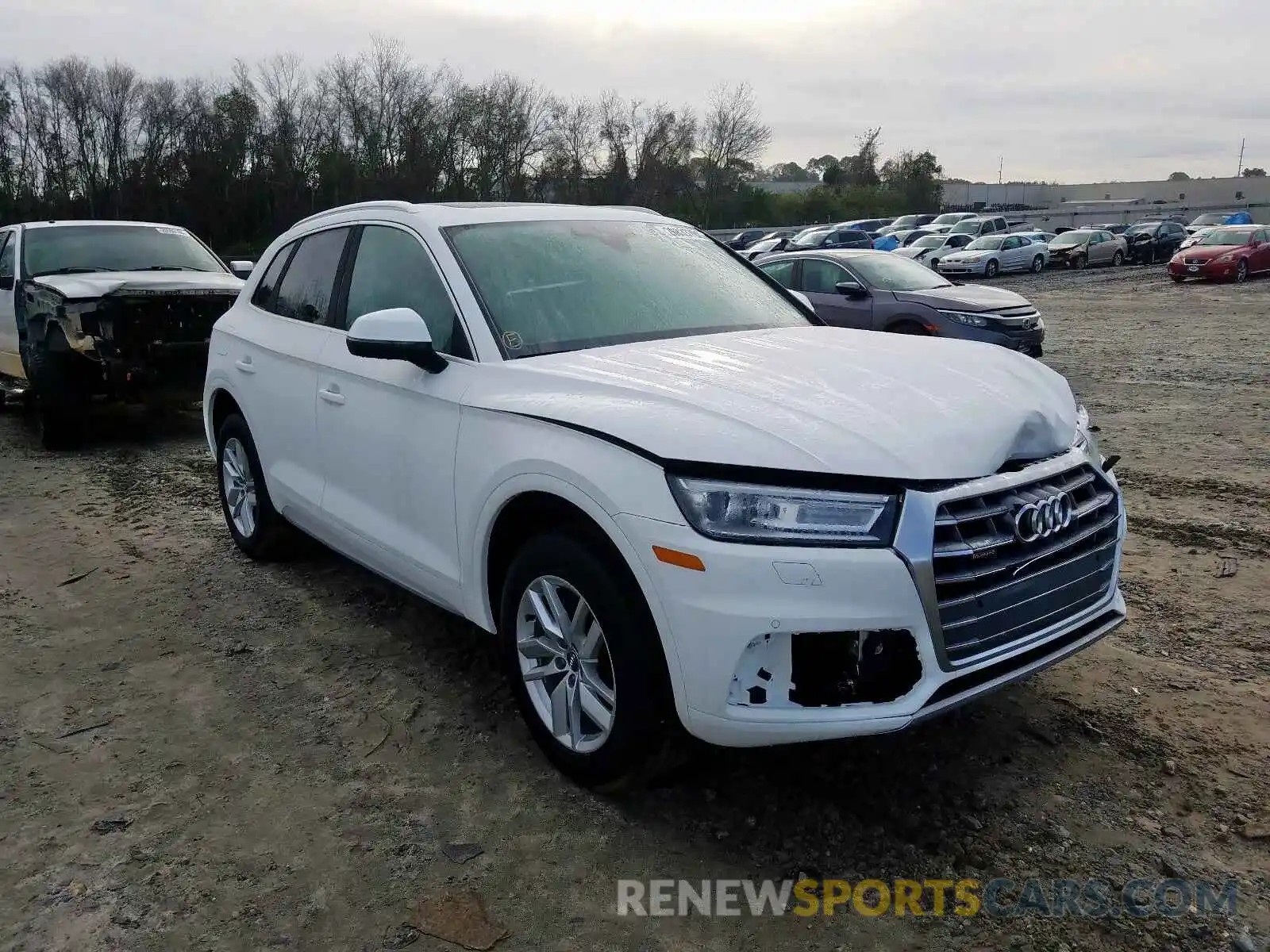 1 Photograph of a damaged car WA1ANAFY8L2031623 AUDI Q5 2020