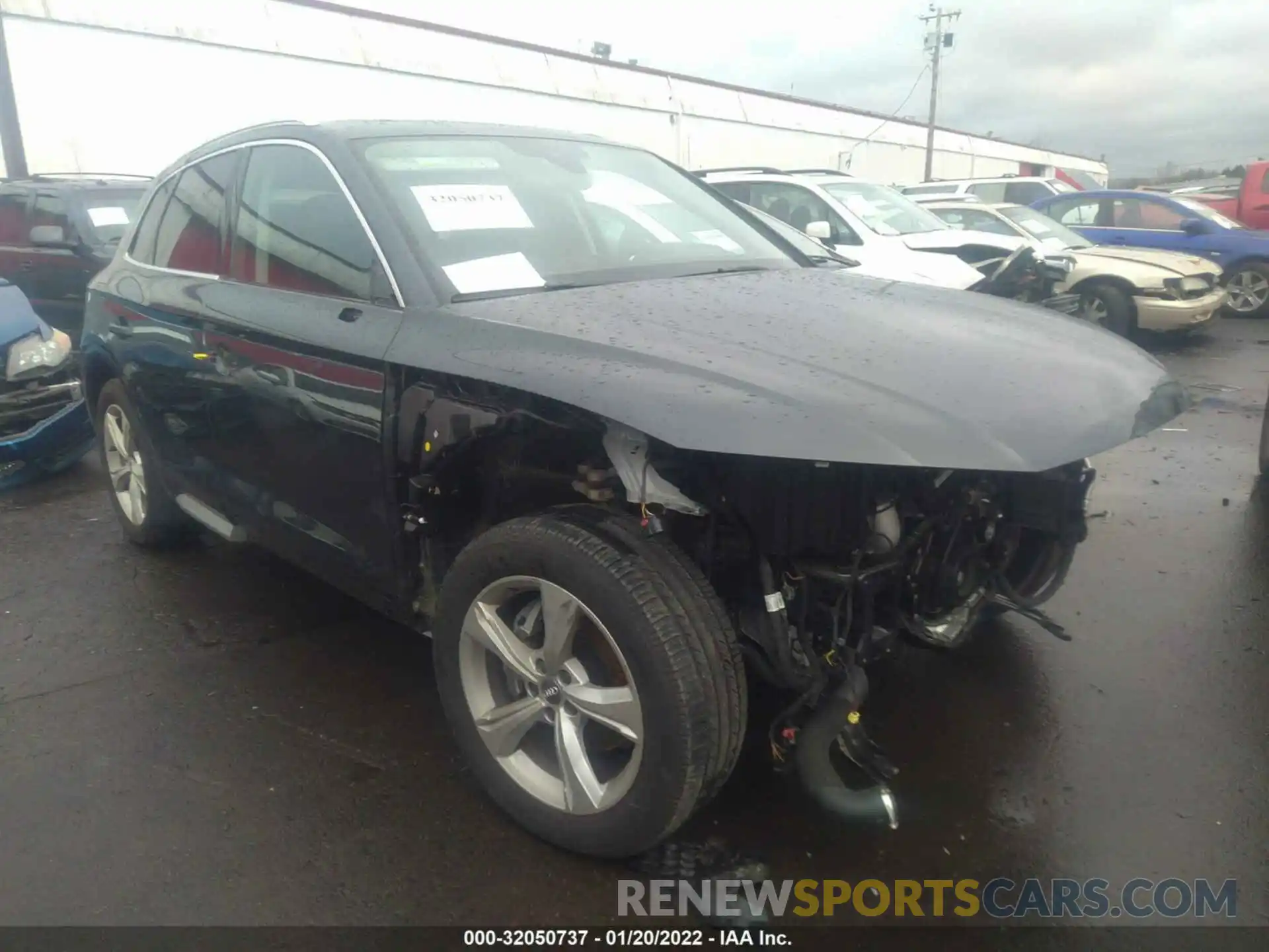 1 Photograph of a damaged car WA1ANAFY8L2043562 AUDI Q5 2020