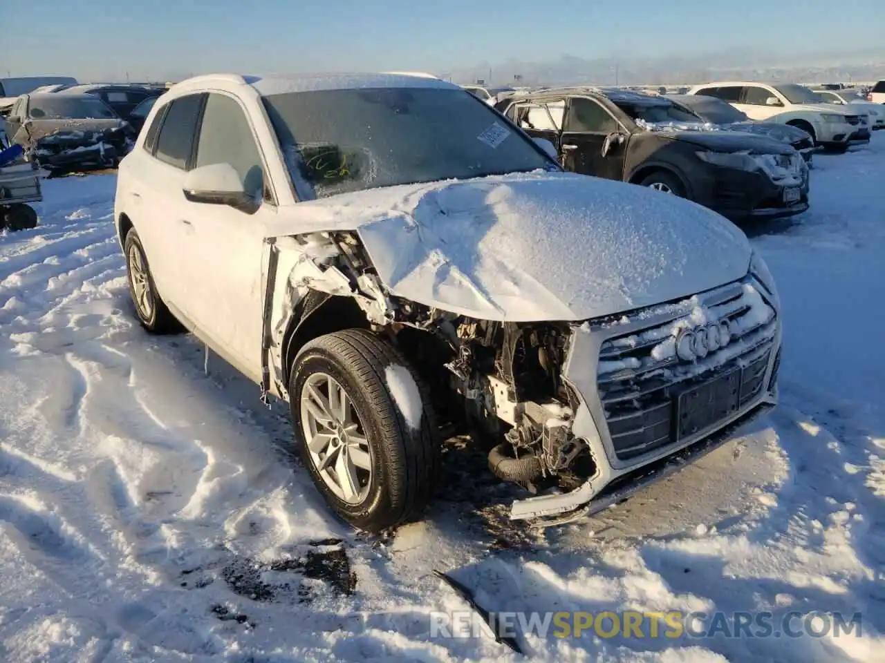 1 Photograph of a damaged car WA1ANAFY8L2064329 AUDI Q5 2020