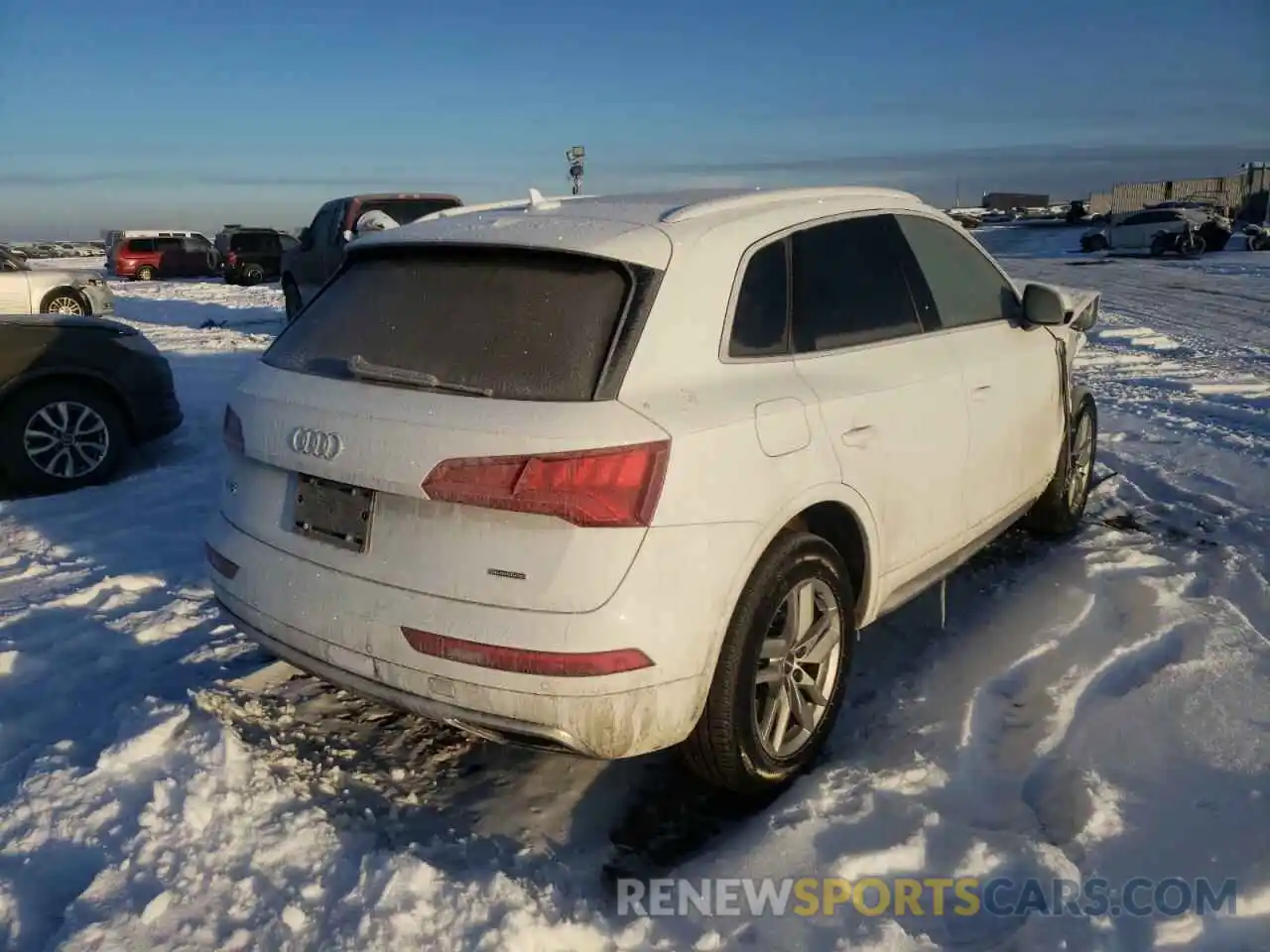 4 Photograph of a damaged car WA1ANAFY8L2064329 AUDI Q5 2020