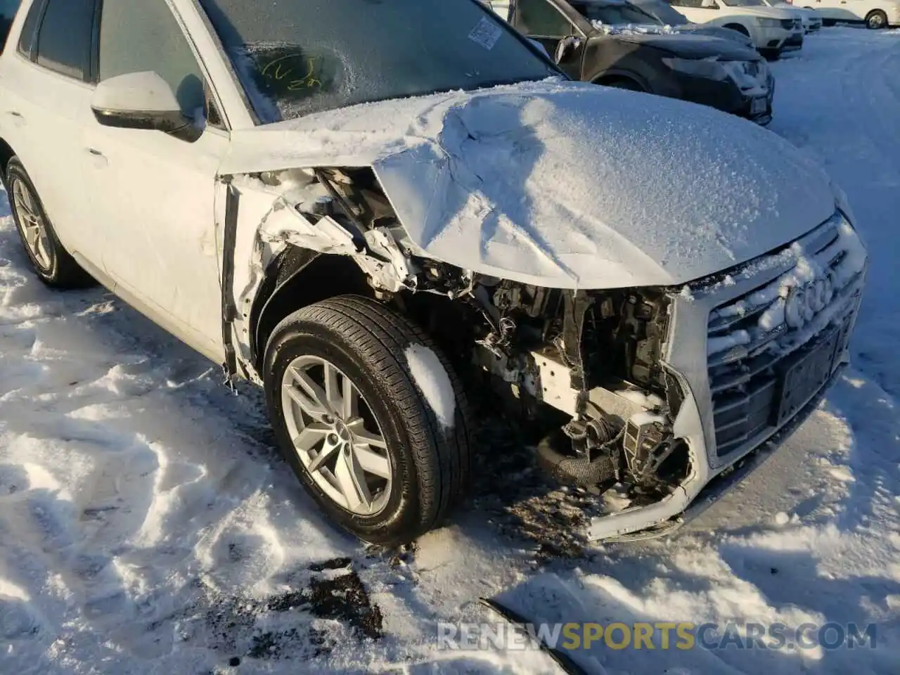 9 Photograph of a damaged car WA1ANAFY8L2064329 AUDI Q5 2020