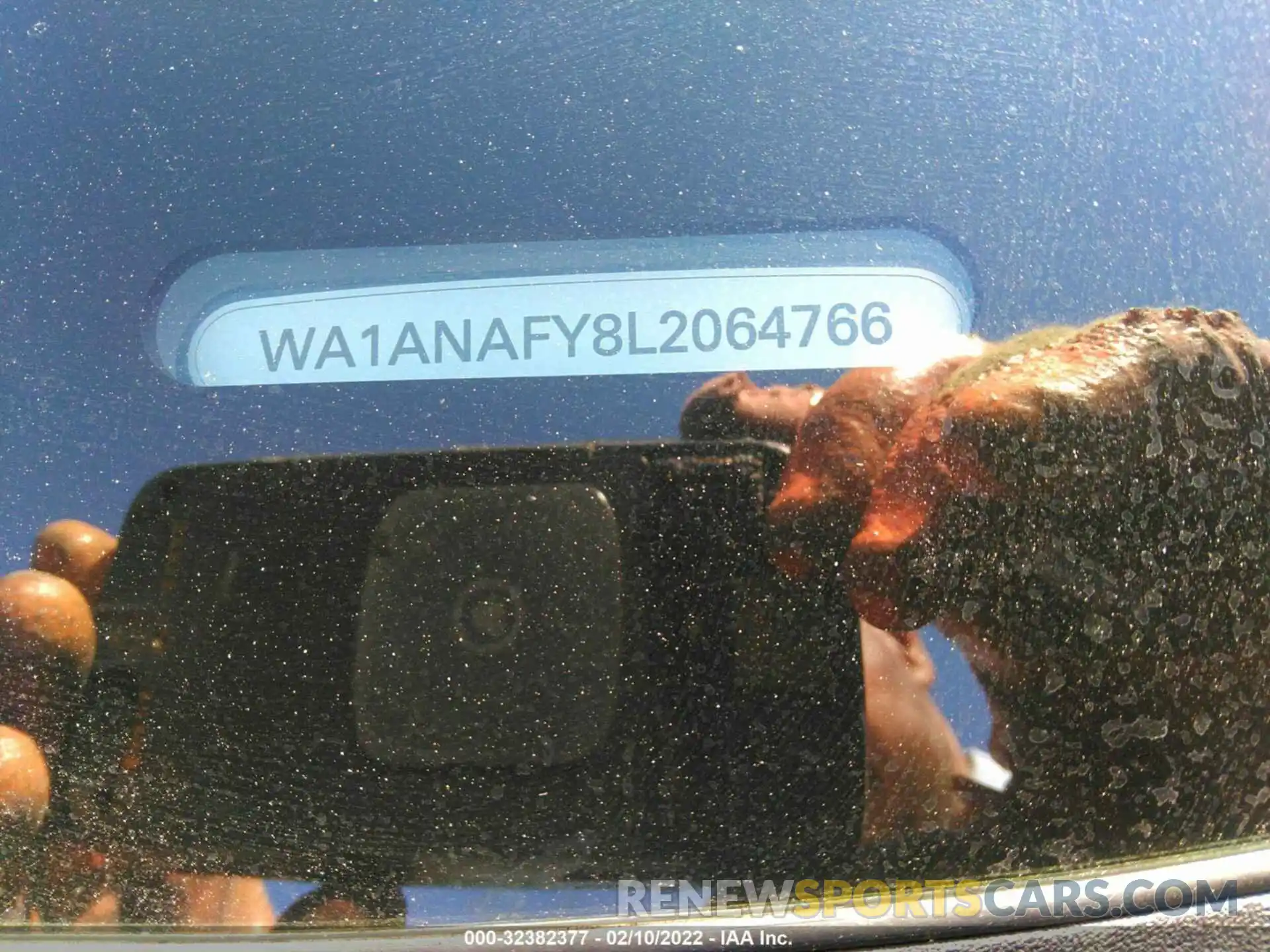 9 Фотография поврежденного автомобиля WA1ANAFY8L2064766 AUDI Q5 2020