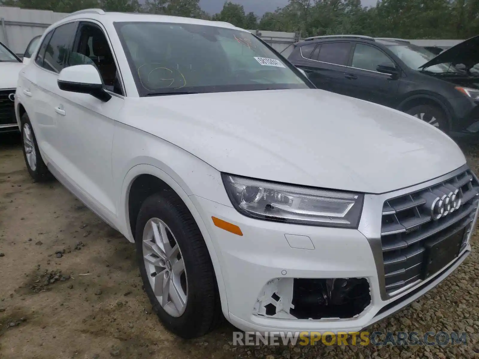 1 Photograph of a damaged car WA1ANAFY8L2071491 AUDI Q5 2020