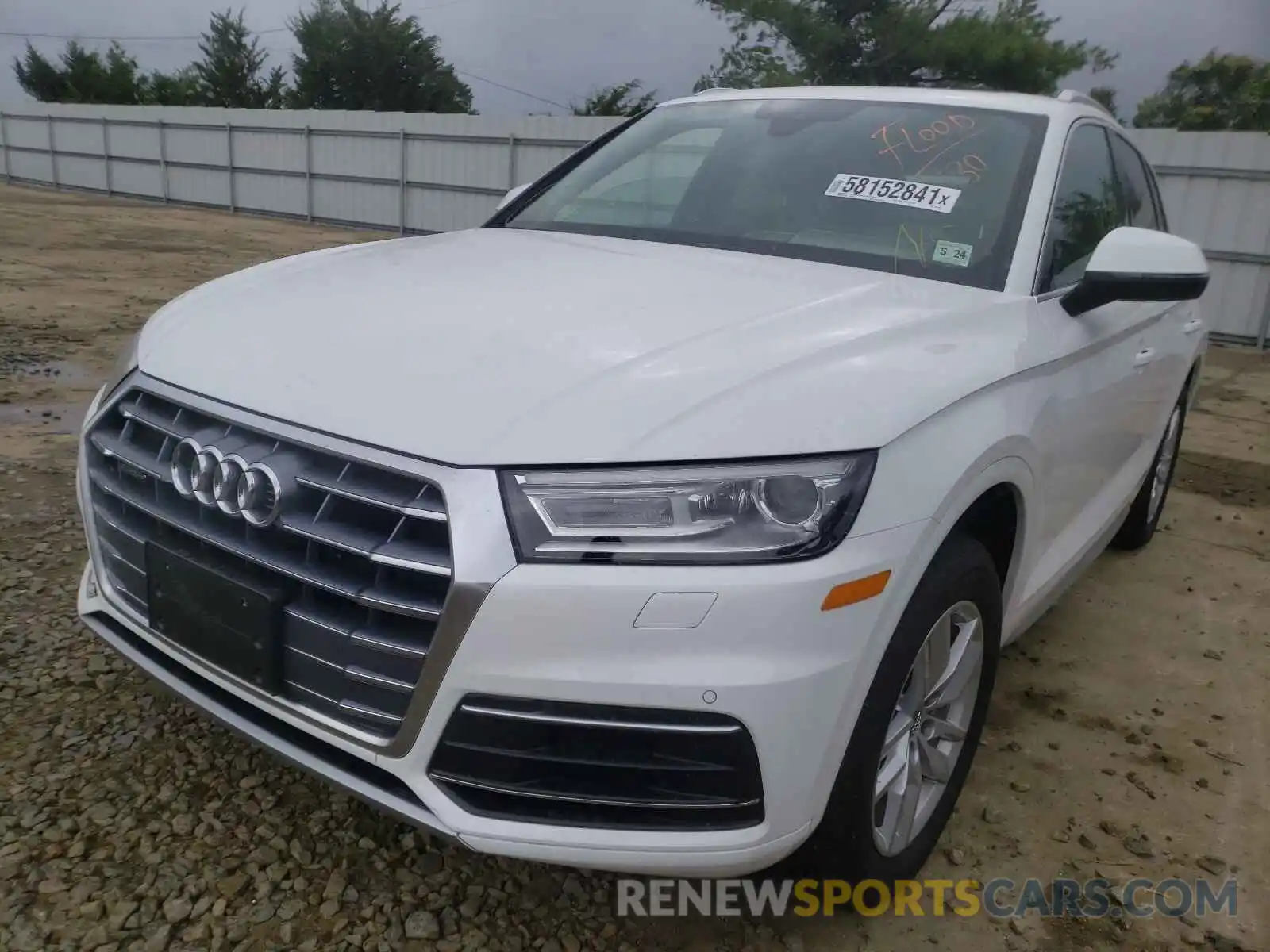 2 Photograph of a damaged car WA1ANAFY8L2071491 AUDI Q5 2020