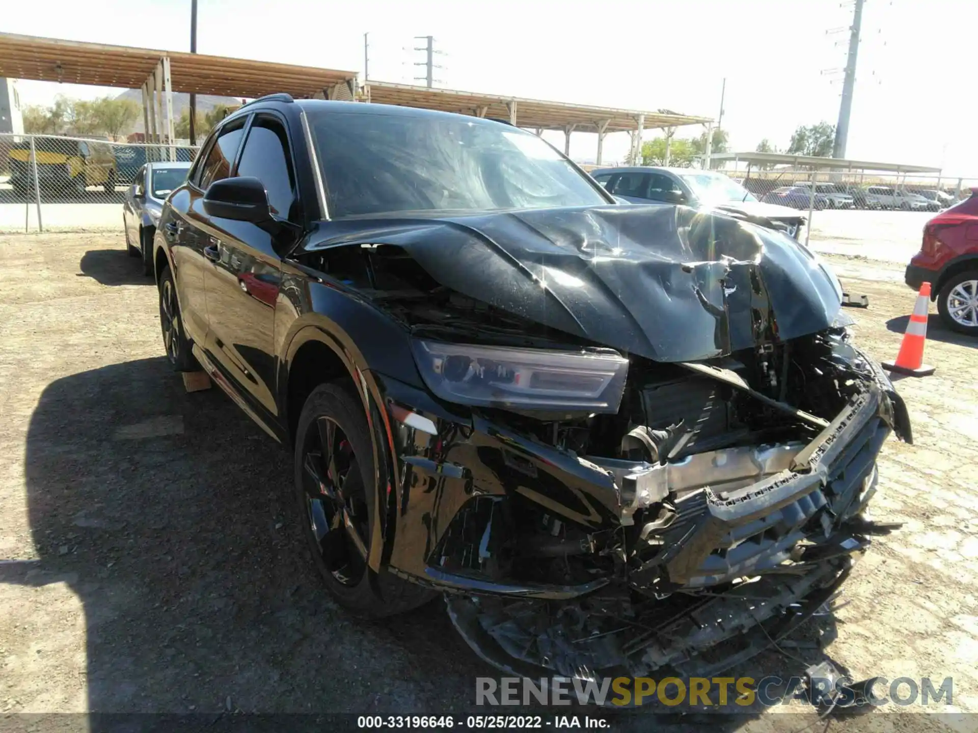 1 Photograph of a damaged car WA1ANAFY8L2074102 AUDI Q5 2020