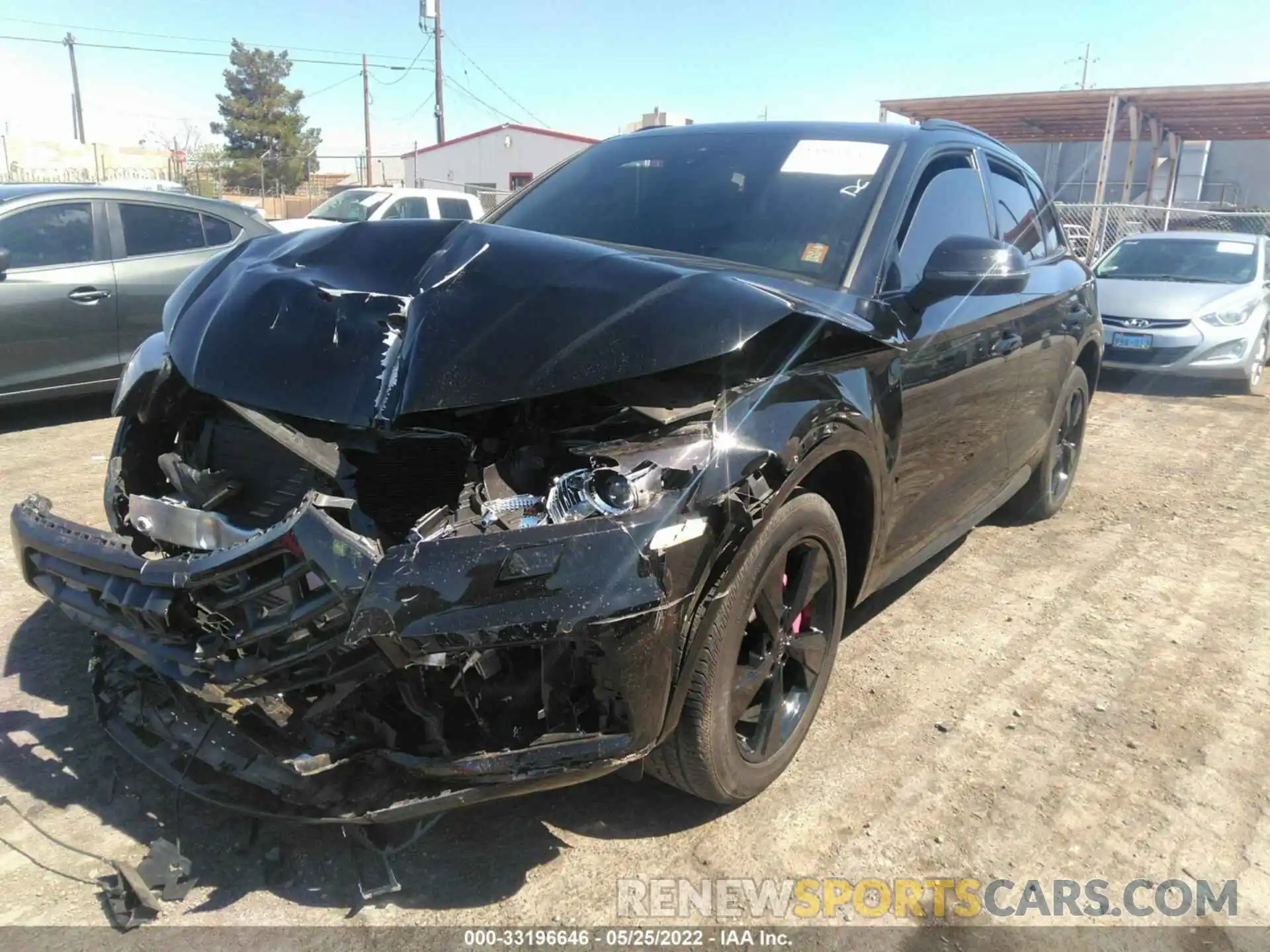 2 Photograph of a damaged car WA1ANAFY8L2074102 AUDI Q5 2020