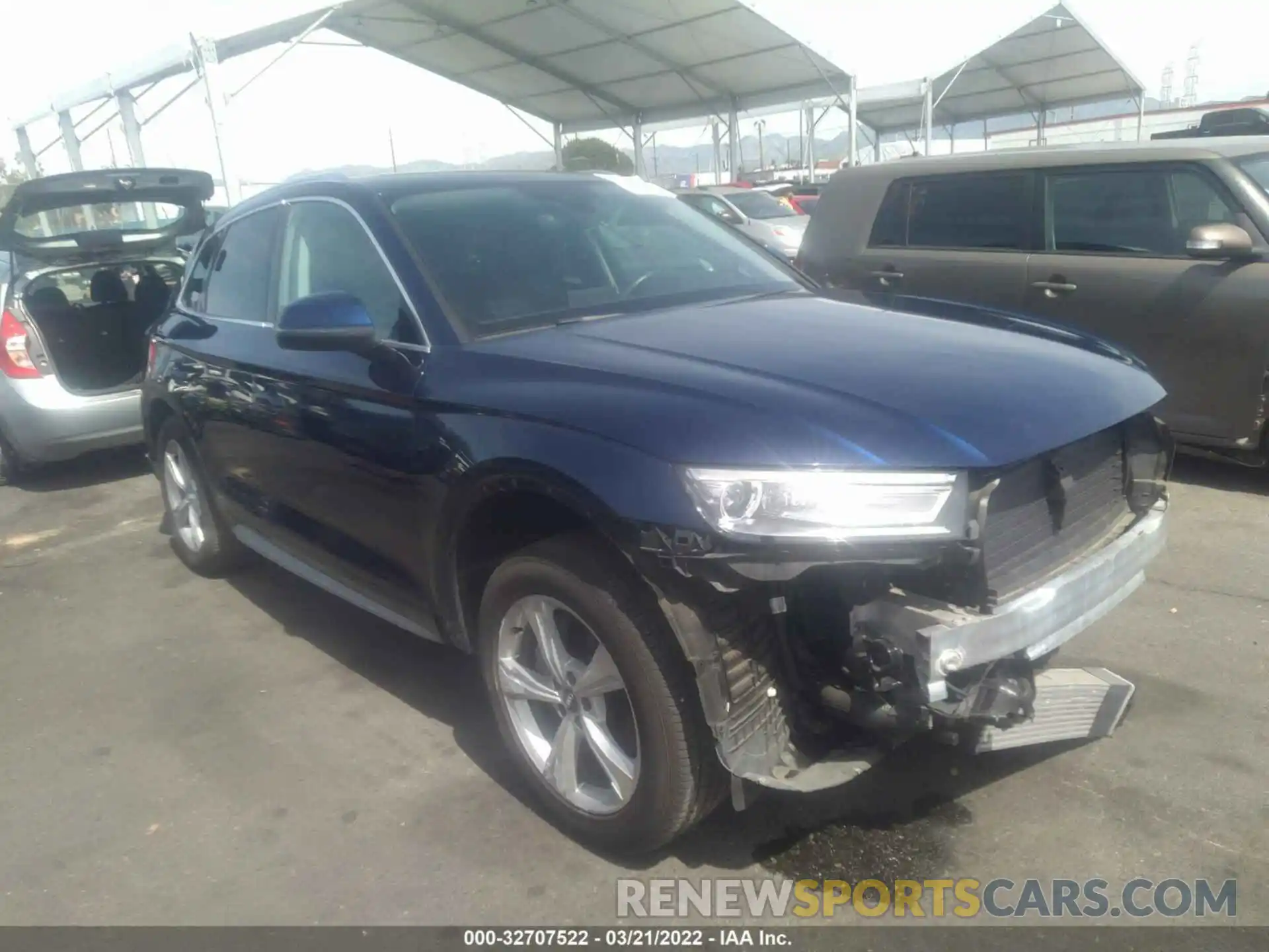 1 Фотография поврежденного автомобиля WA1ANAFY8L2078764 AUDI Q5 2020