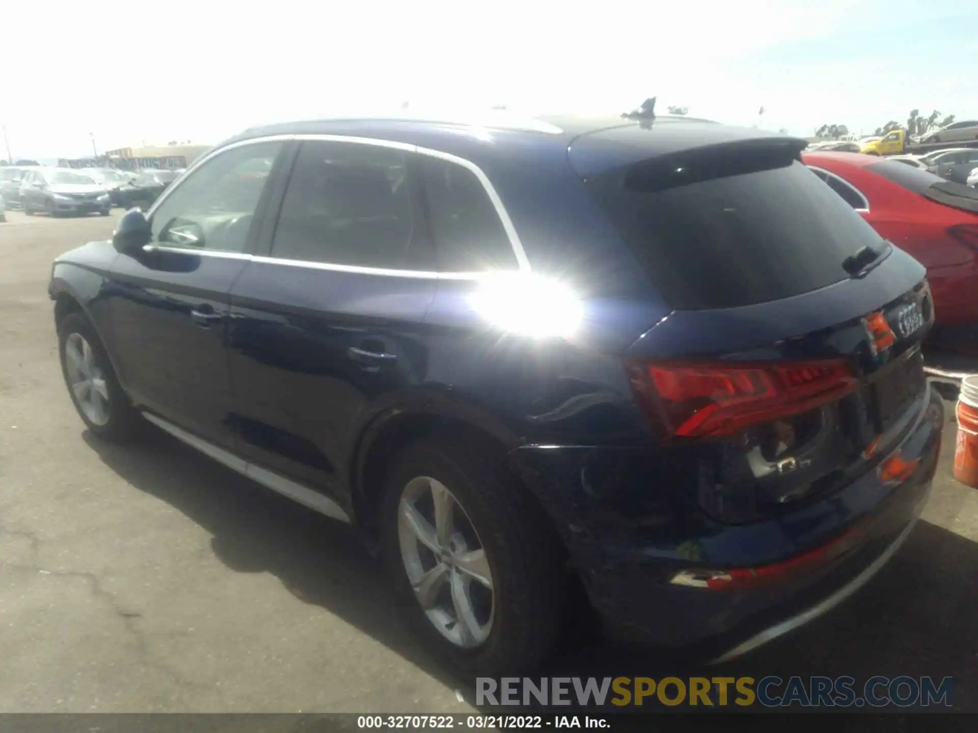 3 Фотография поврежденного автомобиля WA1ANAFY8L2078764 AUDI Q5 2020