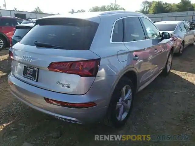 4 Photograph of a damaged car WA1ANAFY8L2083589 AUDI Q5 2020