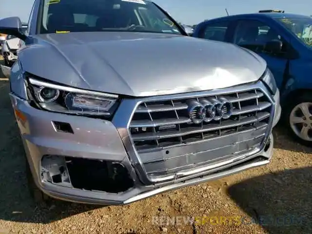 9 Photograph of a damaged car WA1ANAFY8L2083589 AUDI Q5 2020