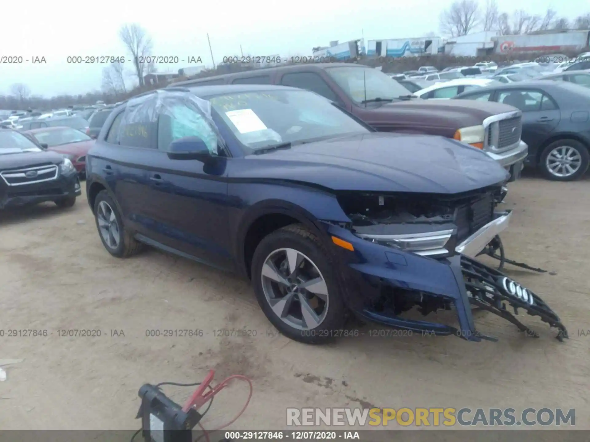 1 Photograph of a damaged car WA1ANAFY8L2096651 AUDI Q5 2020