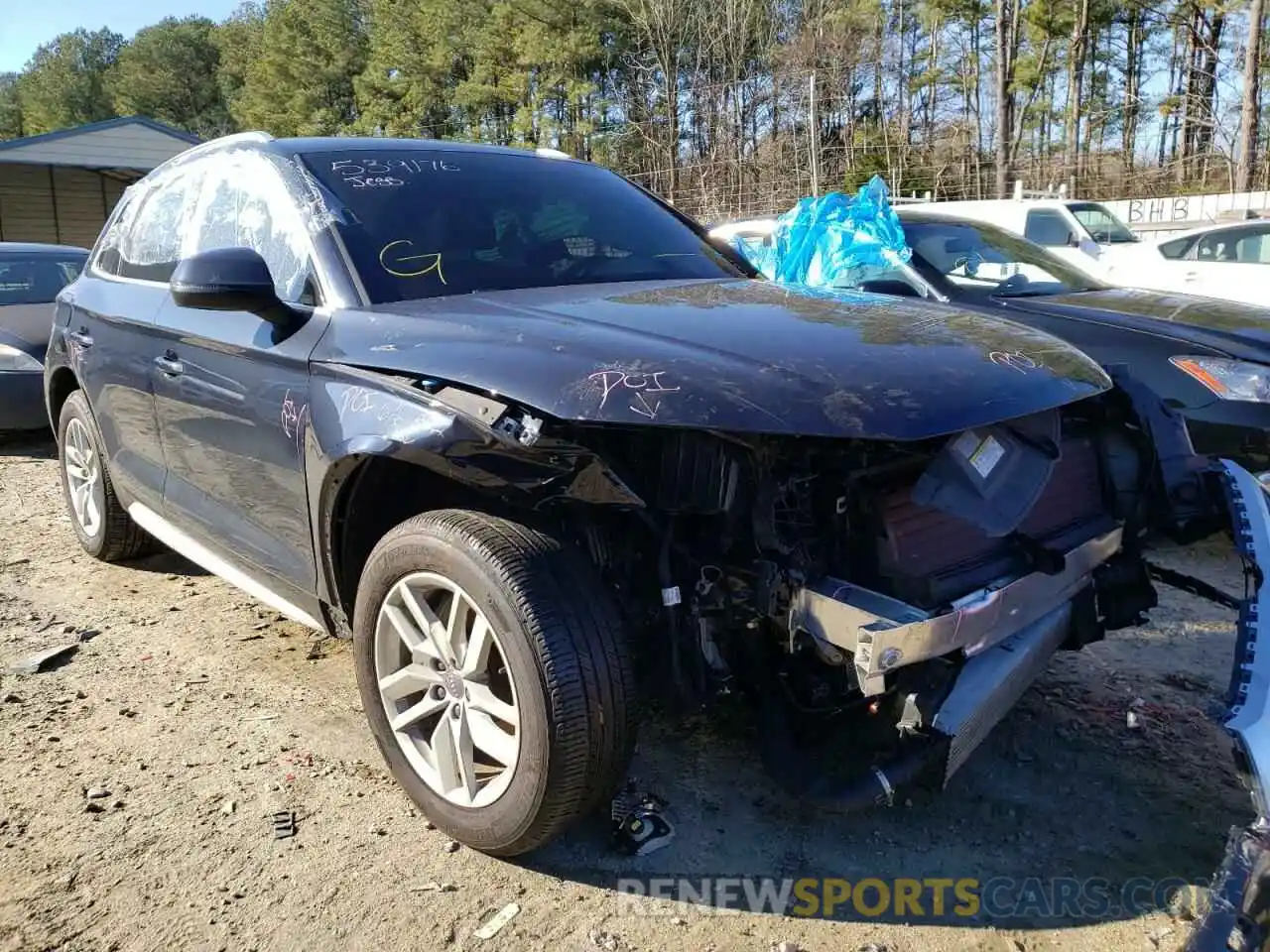 1 Photograph of a damaged car WA1ANAFY8L2099209 AUDI Q5 2020