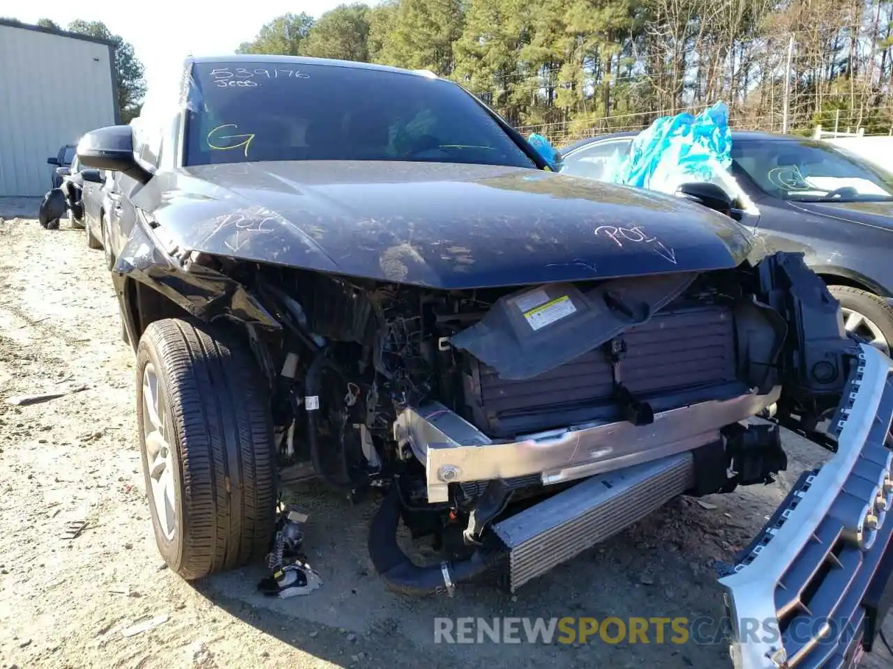 9 Photograph of a damaged car WA1ANAFY8L2099209 AUDI Q5 2020