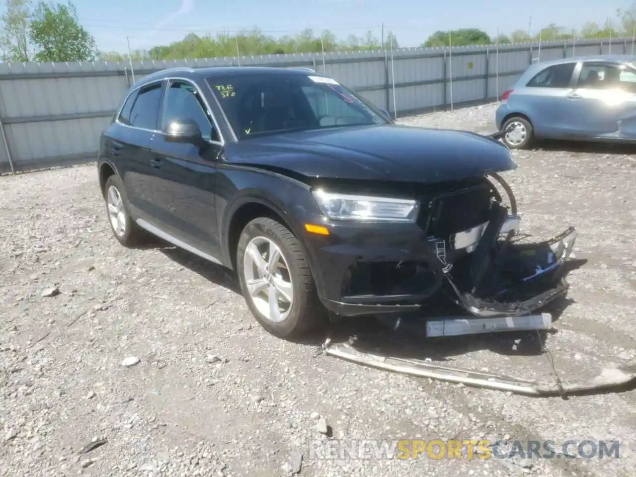 1 Photograph of a damaged car WA1ANAFY9L2014023 AUDI Q5 2020