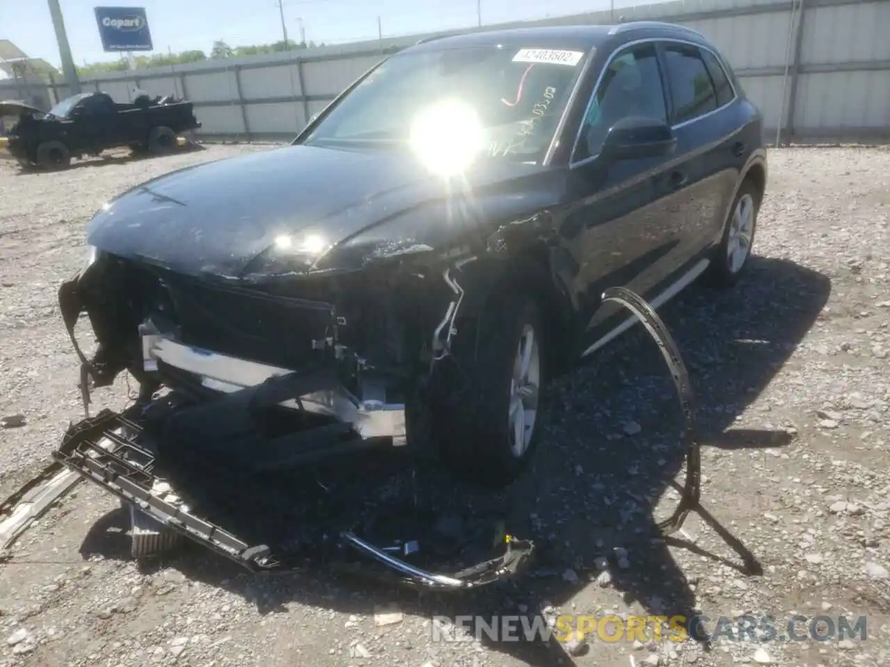 2 Photograph of a damaged car WA1ANAFY9L2014023 AUDI Q5 2020