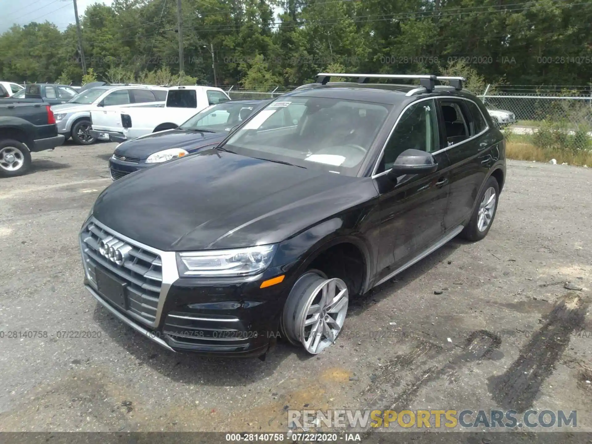 2 Photograph of a damaged car WA1ANAFY9L2022719 AUDI Q5 2020