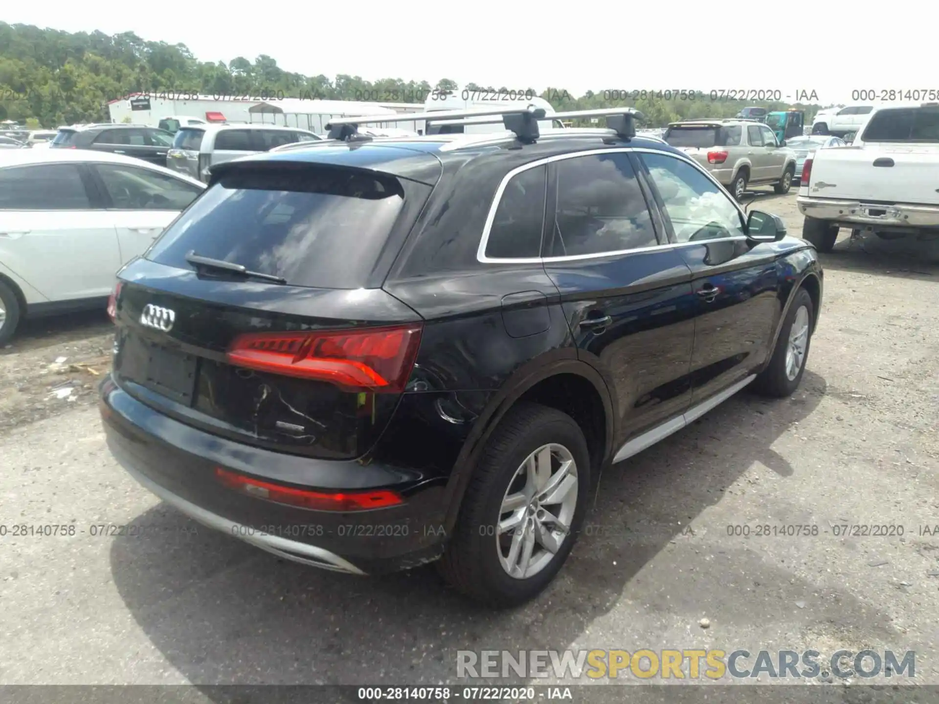 4 Фотография поврежденного автомобиля WA1ANAFY9L2022719 AUDI Q5 2020