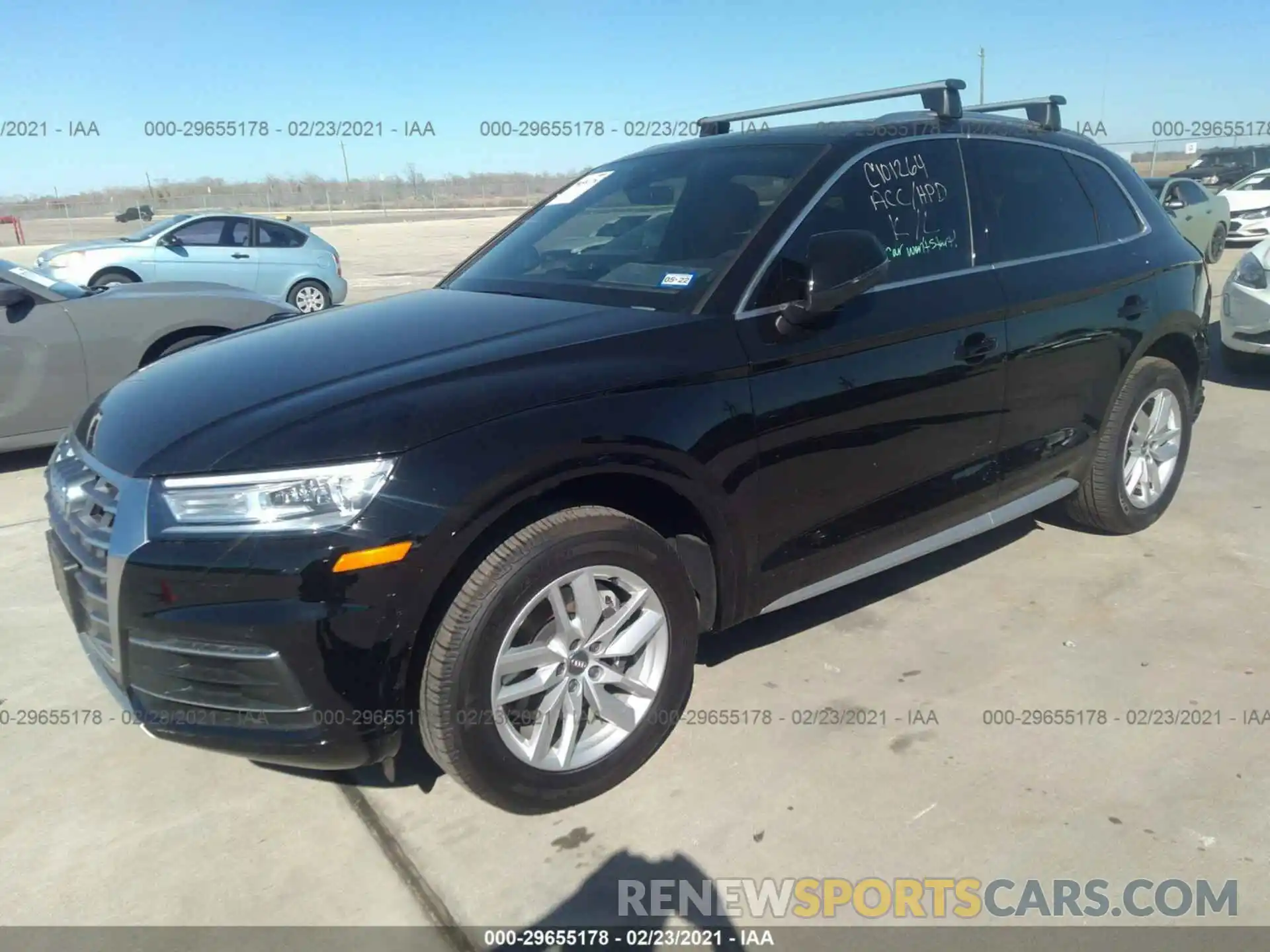 2 Photograph of a damaged car WA1ANAFY9L2056370 AUDI Q5 2020