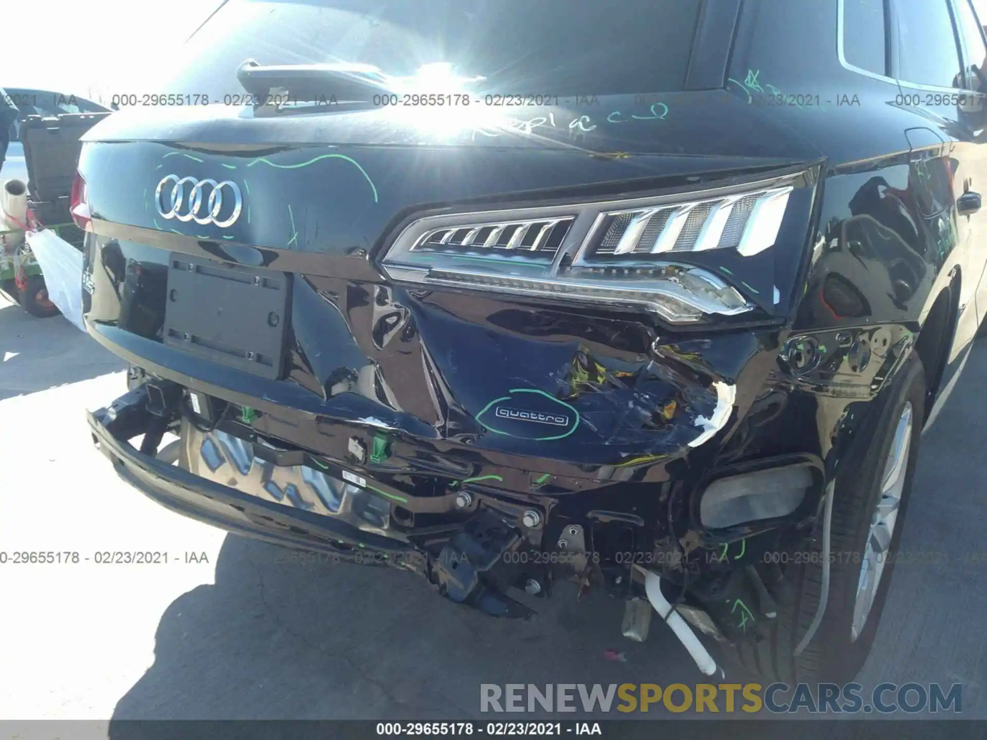 6 Photograph of a damaged car WA1ANAFY9L2056370 AUDI Q5 2020