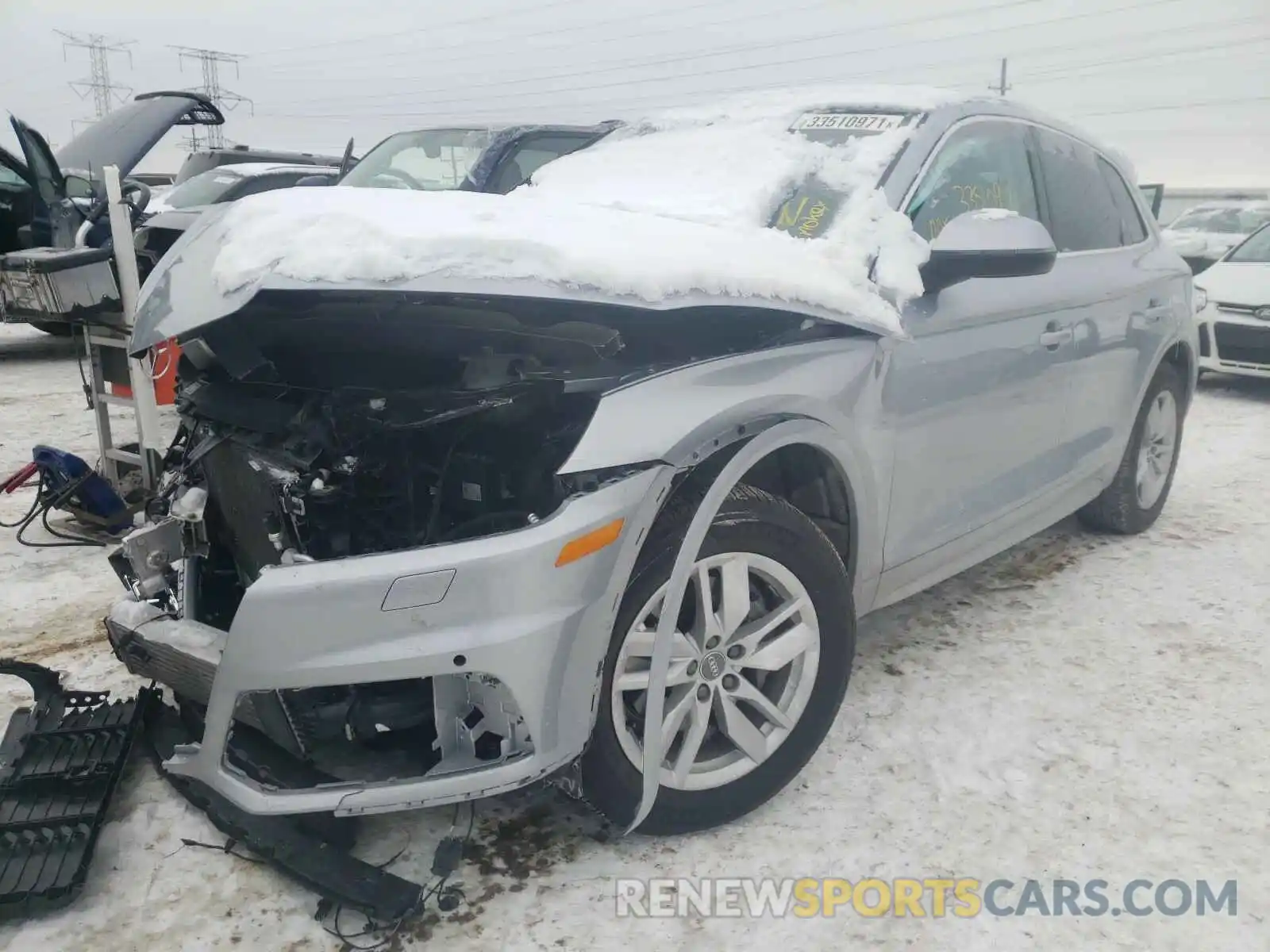 2 Photograph of a damaged car WA1ANAFY9L2070284 AUDI Q5 2020