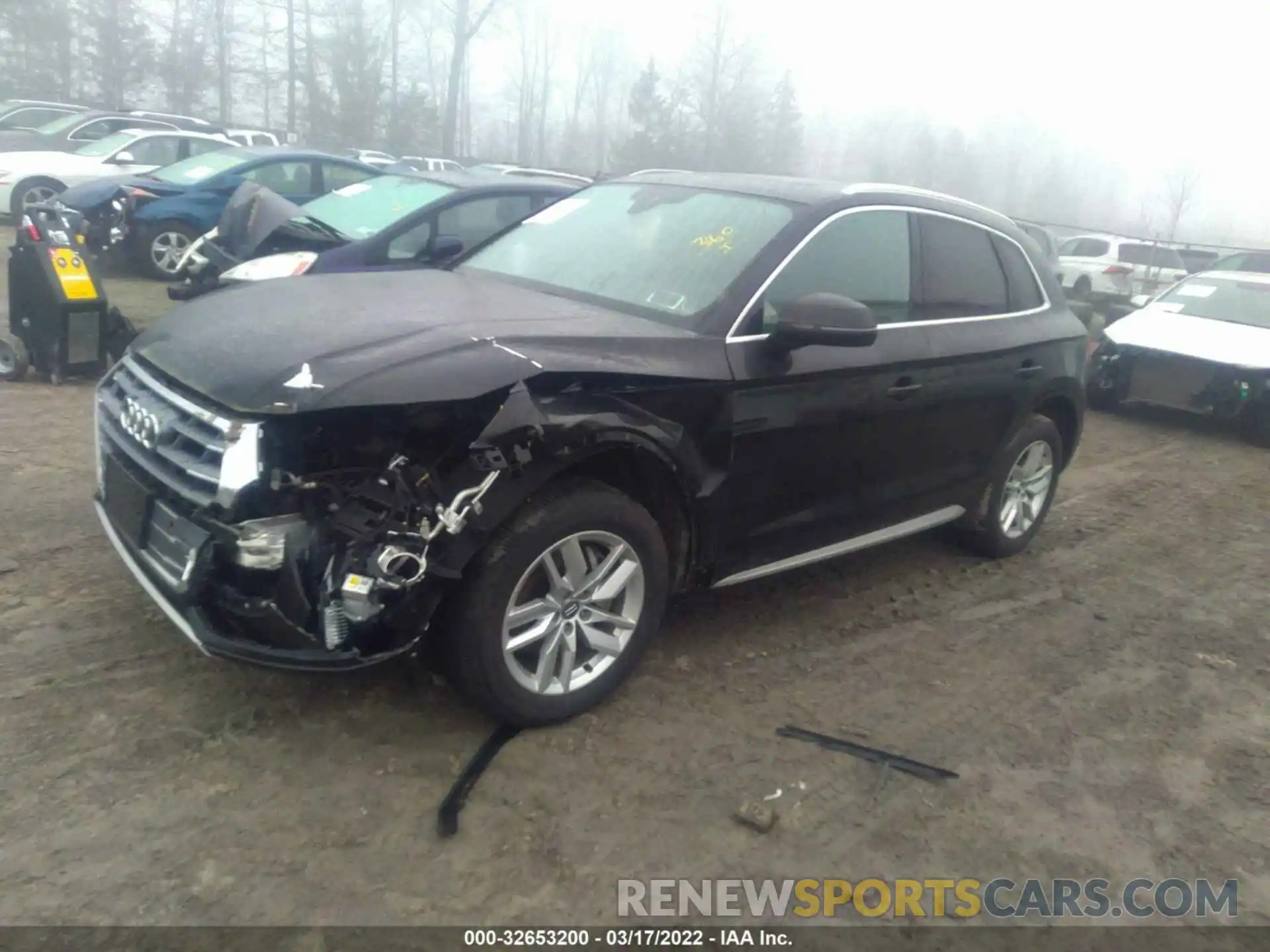 2 Фотография поврежденного автомобиля WA1ANAFY9L2072892 AUDI Q5 2020