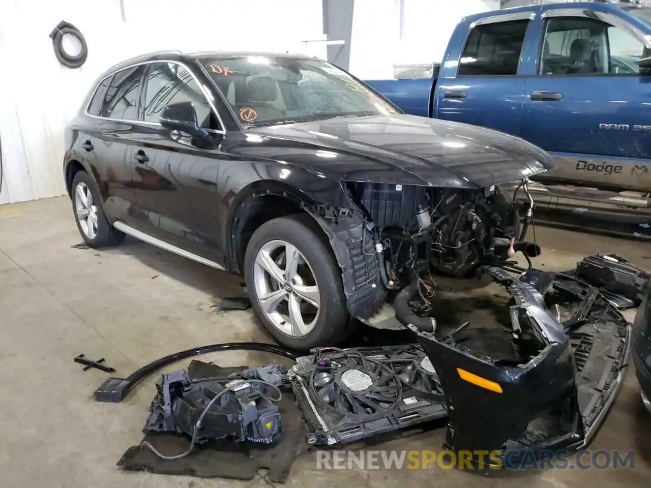 1 Photograph of a damaged car WA1ANAFY9L2083228 AUDI Q5 2020