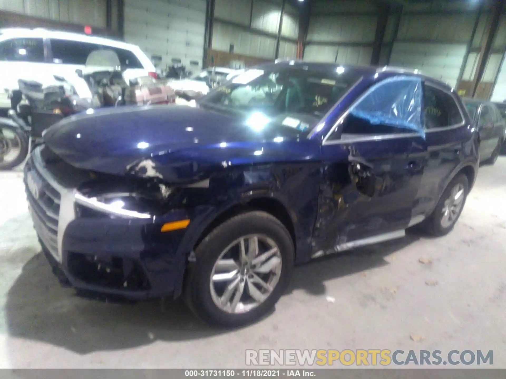 2 Photograph of a damaged car WA1ANAFY9L2088820 AUDI Q5 2020