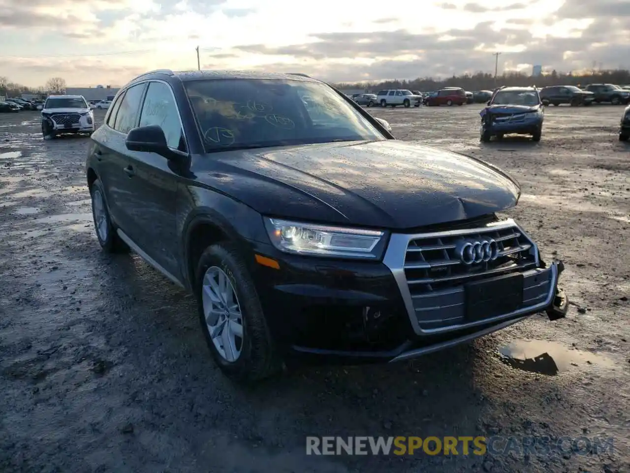 1 Photograph of a damaged car WA1ANAFY9L2091216 AUDI Q5 2020