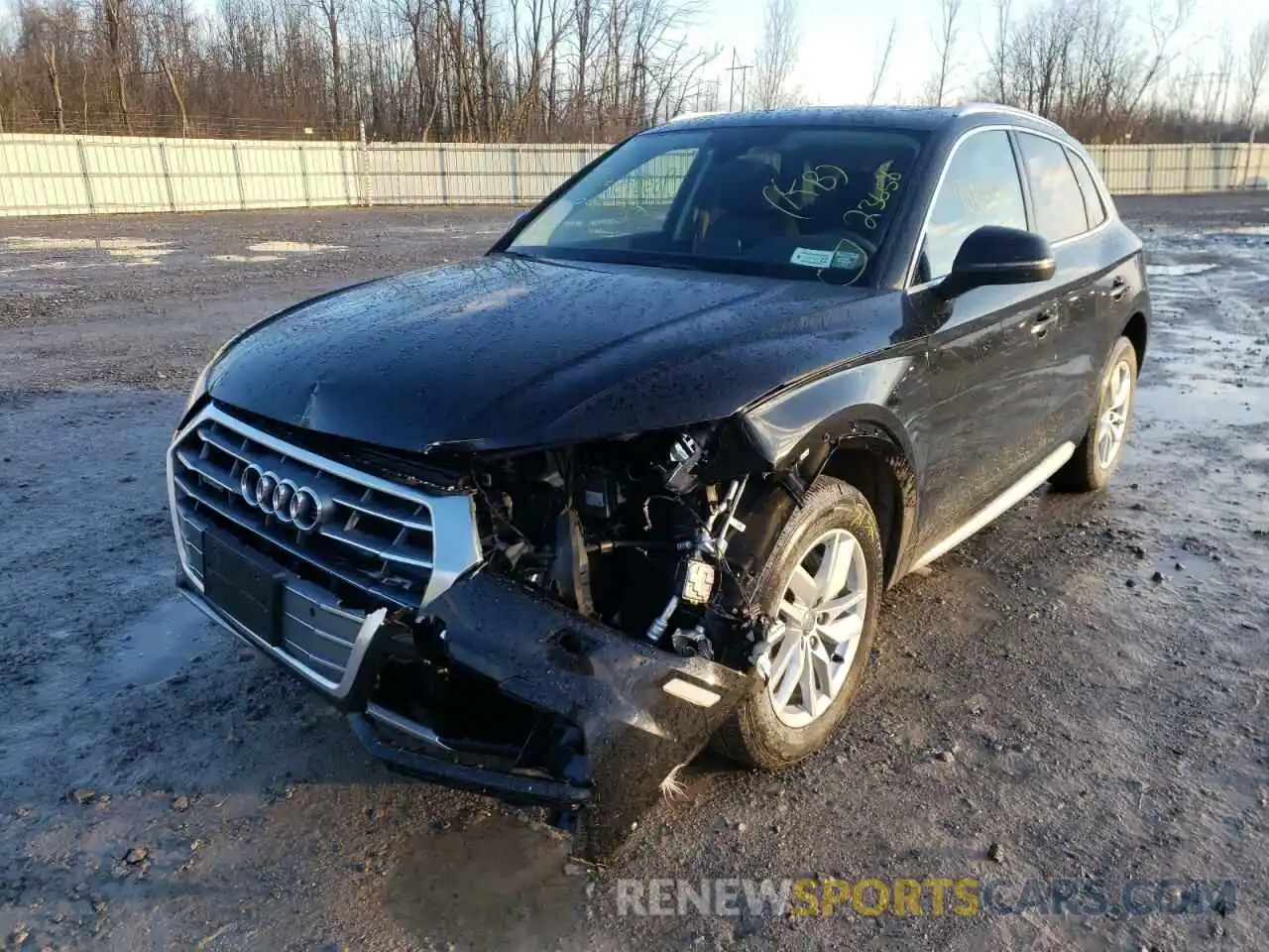 2 Photograph of a damaged car WA1ANAFY9L2091216 AUDI Q5 2020