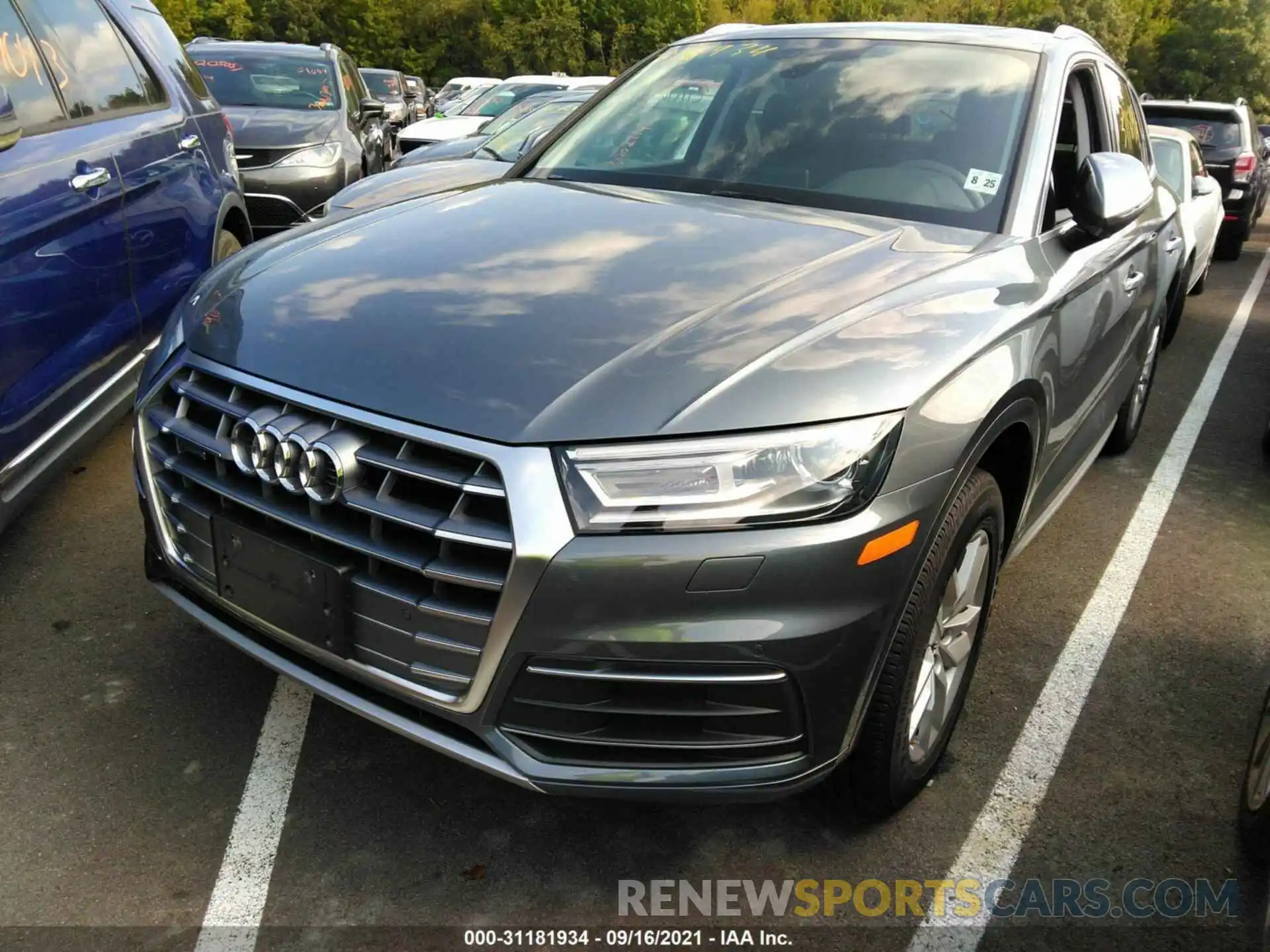 2 Photograph of a damaged car WA1ANAFY9L2094004 AUDI Q5 2020