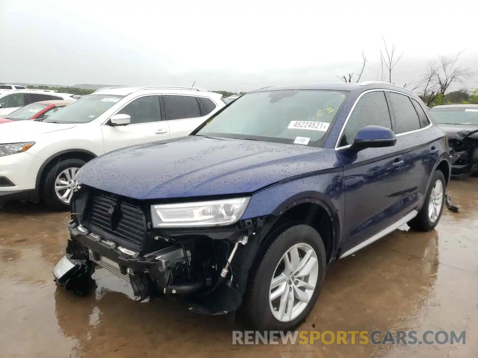 2 Фотография поврежденного автомобиля WA1ANAFY9L2116096 AUDI Q5 2020