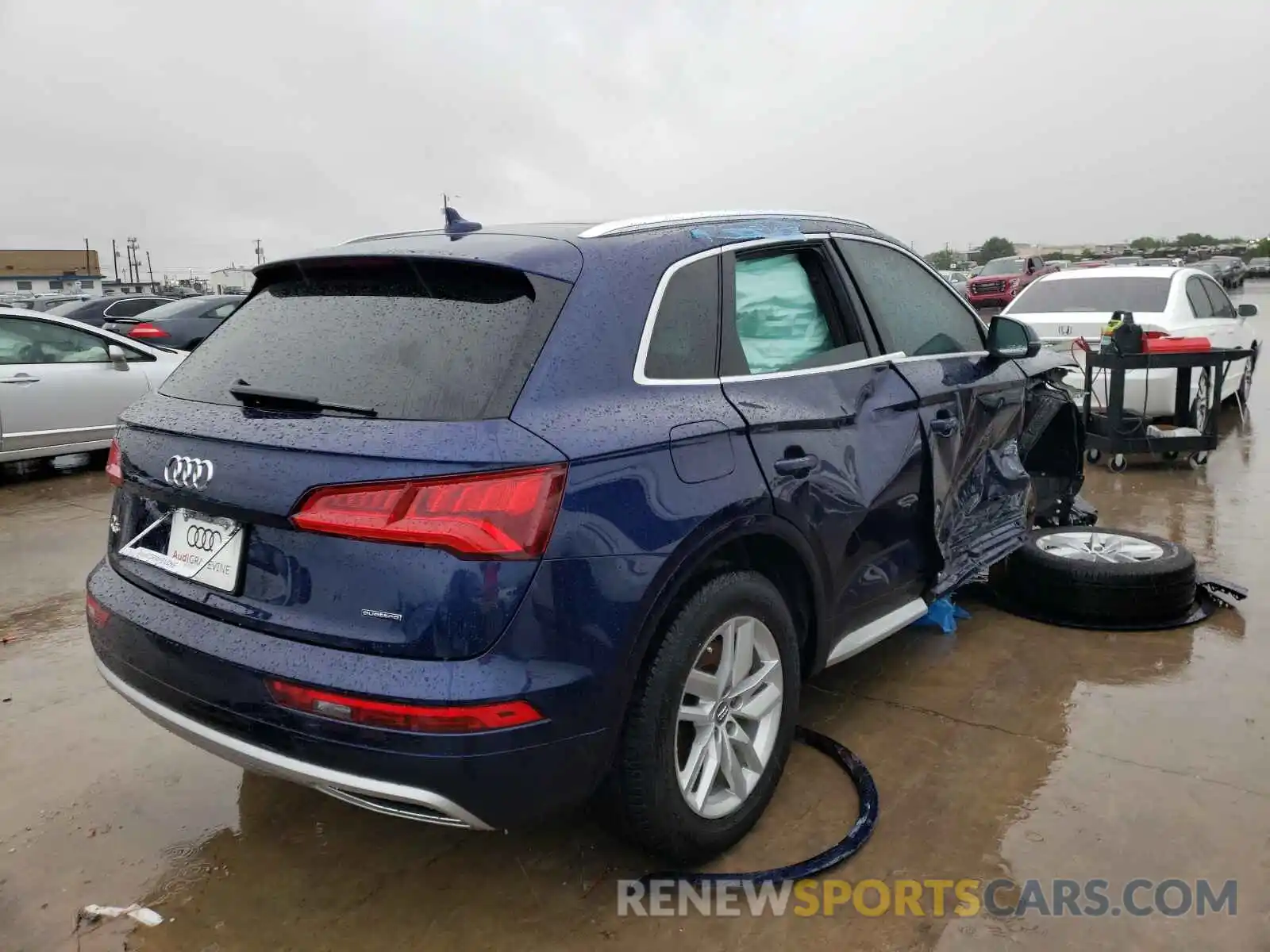 4 Фотография поврежденного автомобиля WA1ANAFY9L2116096 AUDI Q5 2020