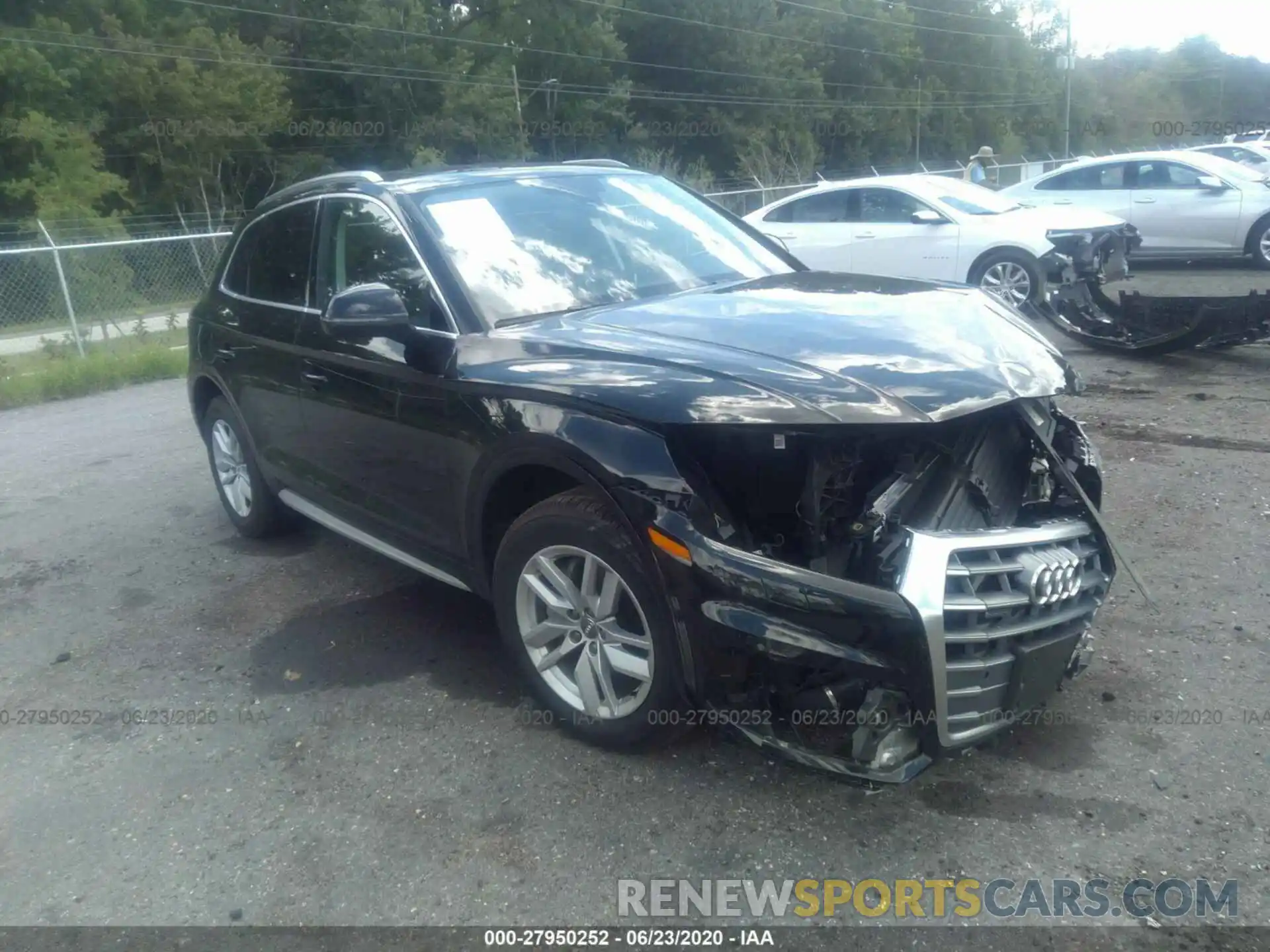 1 Photograph of a damaged car WA1ANAFYAL2015953 AUDI Q5 2020