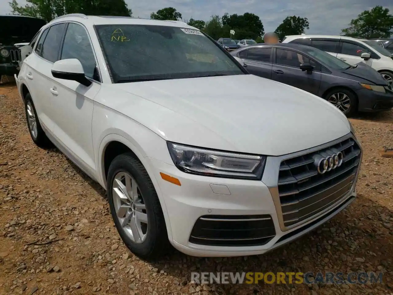 1 Photograph of a damaged car WA1ANAFYXL2021708 AUDI Q5 2020