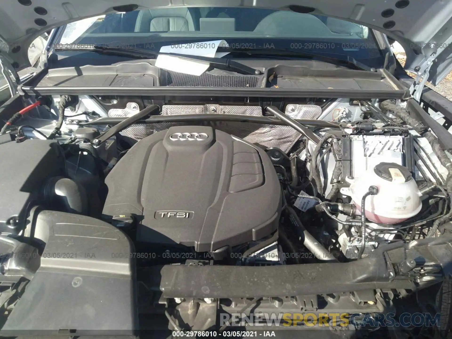 10 Фотография поврежденного автомобиля WA1ANAFYXL2022745 AUDI Q5 2020