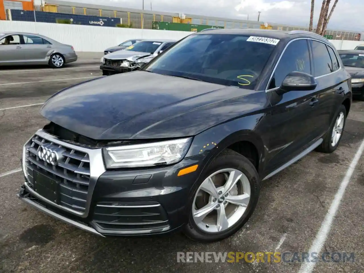 2 Photograph of a damaged car WA1ANAFYXL2033924 AUDI Q5 2020