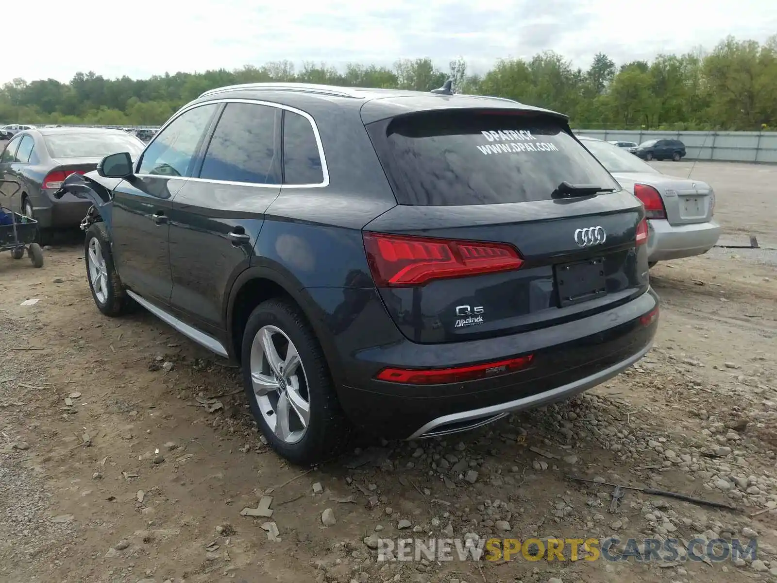 3 Фотография поврежденного автомобиля WA1ANAFYXL2034541 AUDI Q5 2020