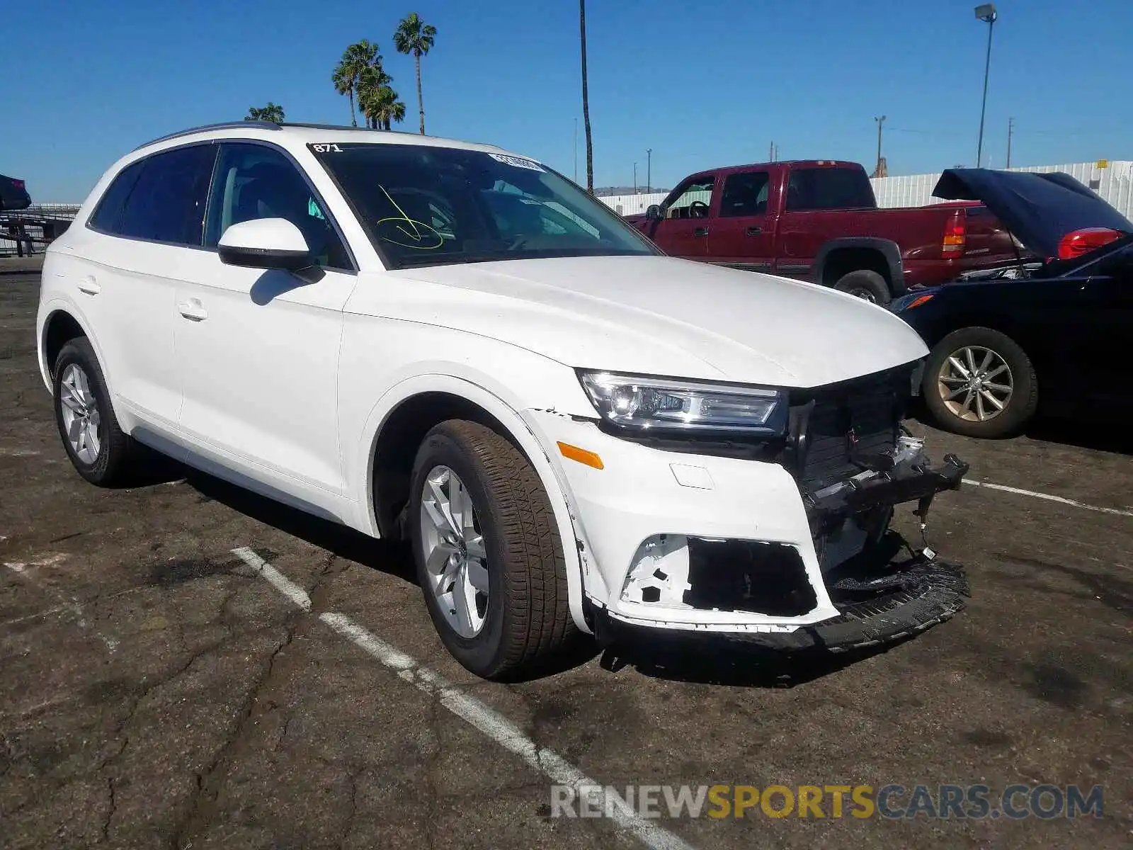 1 Photograph of a damaged car WA1ANAFYXL2037018 AUDI Q5 2020