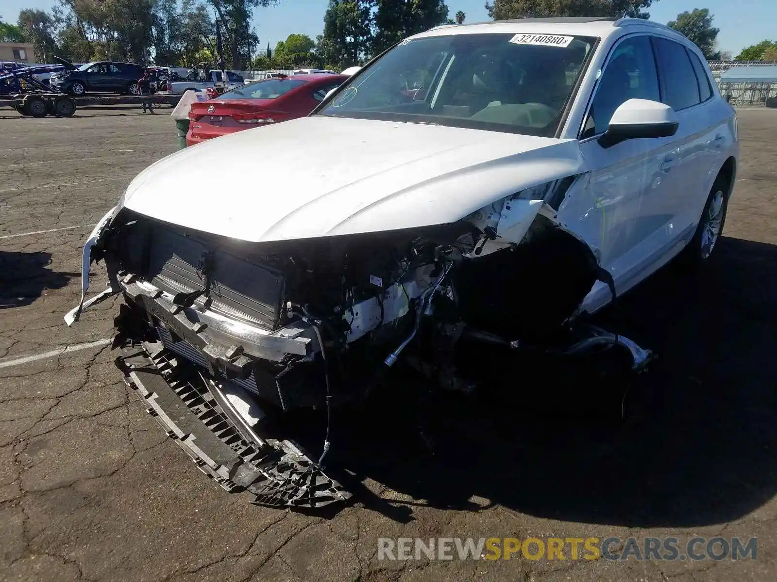 2 Photograph of a damaged car WA1ANAFYXL2037018 AUDI Q5 2020