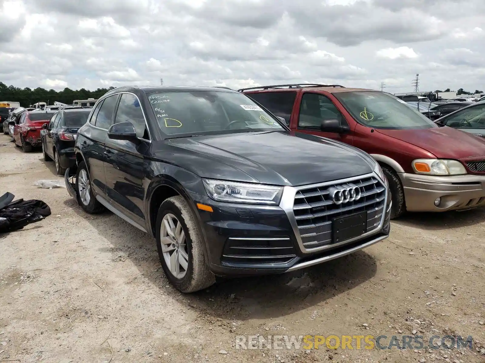 1 Photograph of a damaged car WA1ANAFYXL2039917 AUDI Q5 2020