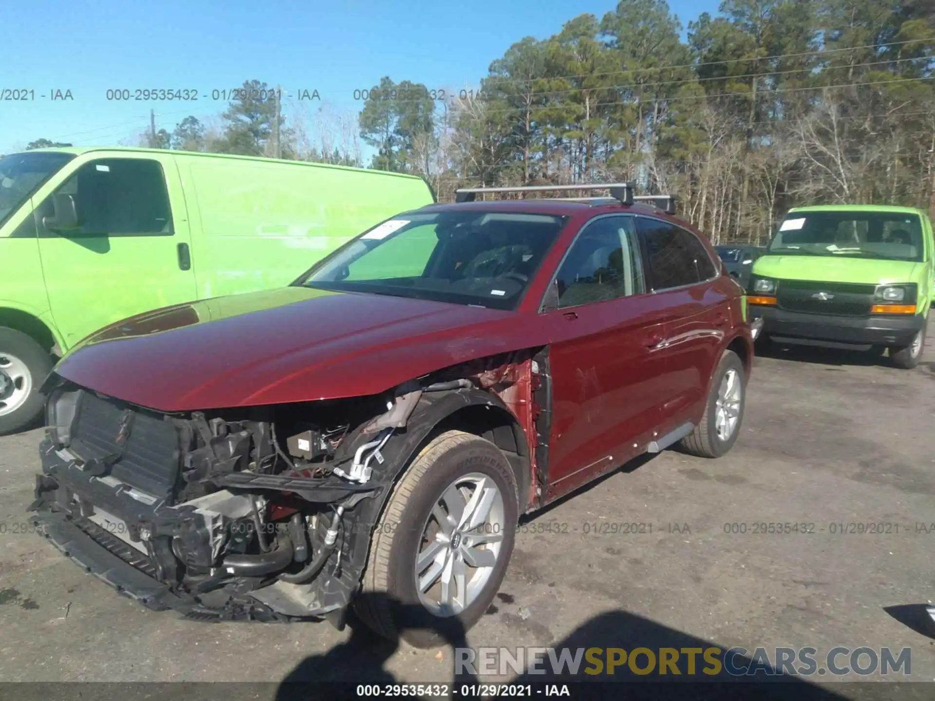 6 Photograph of a damaged car WA1ANAFYXL2061190 AUDI Q5 2020