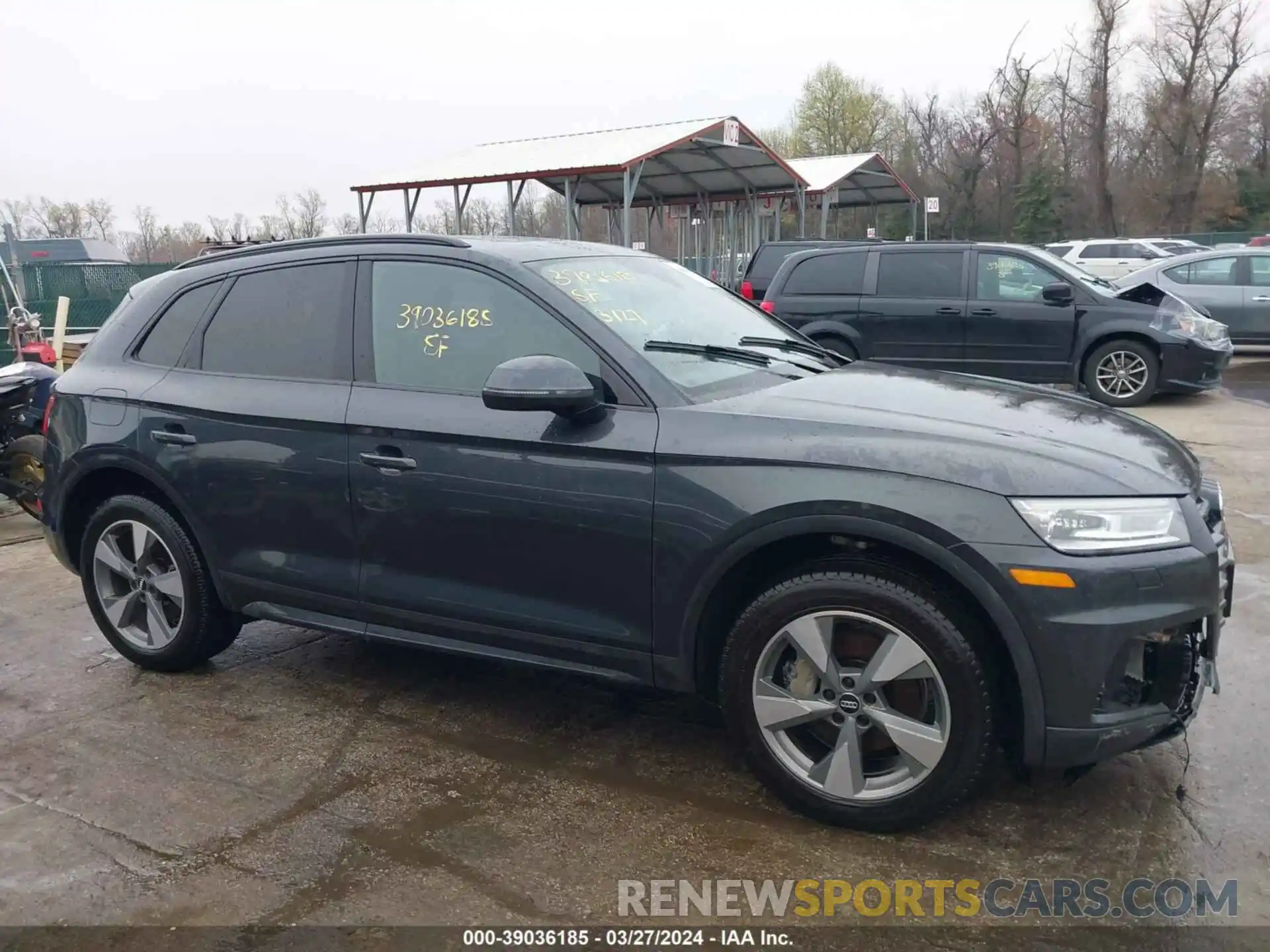 14 Фотография поврежденного автомобиля WA1ANAFYXL2077762 AUDI Q5 2020