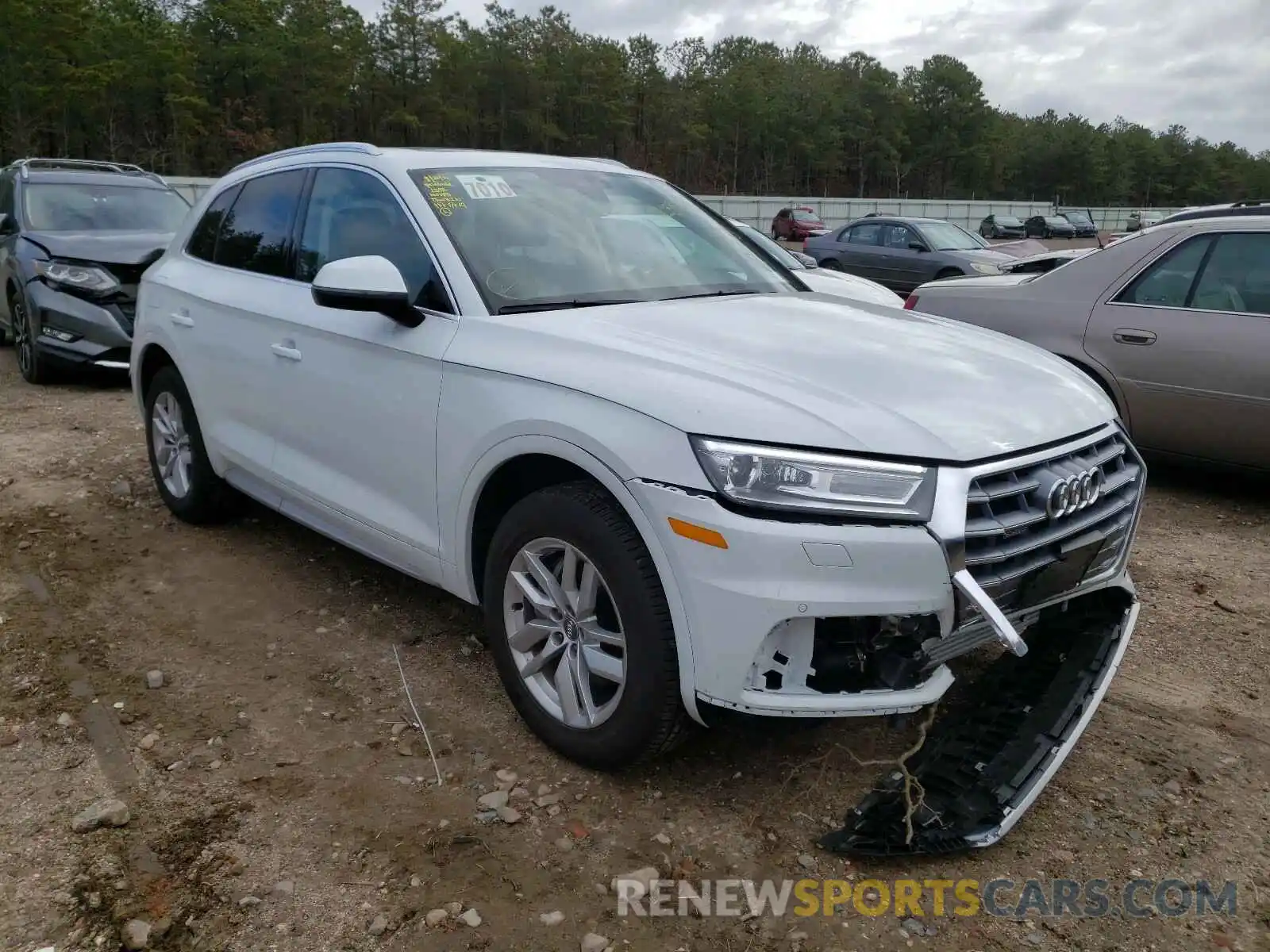 1 Photograph of a damaged car WA1ANAFYXL2087708 AUDI Q5 2020