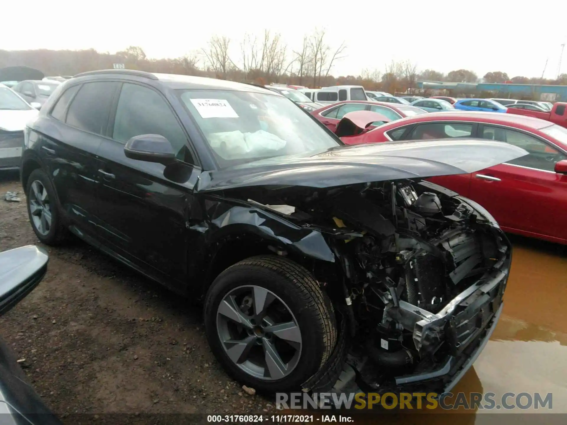 1 Photograph of a damaged car WA1ANAFYXL2101624 AUDI Q5 2020